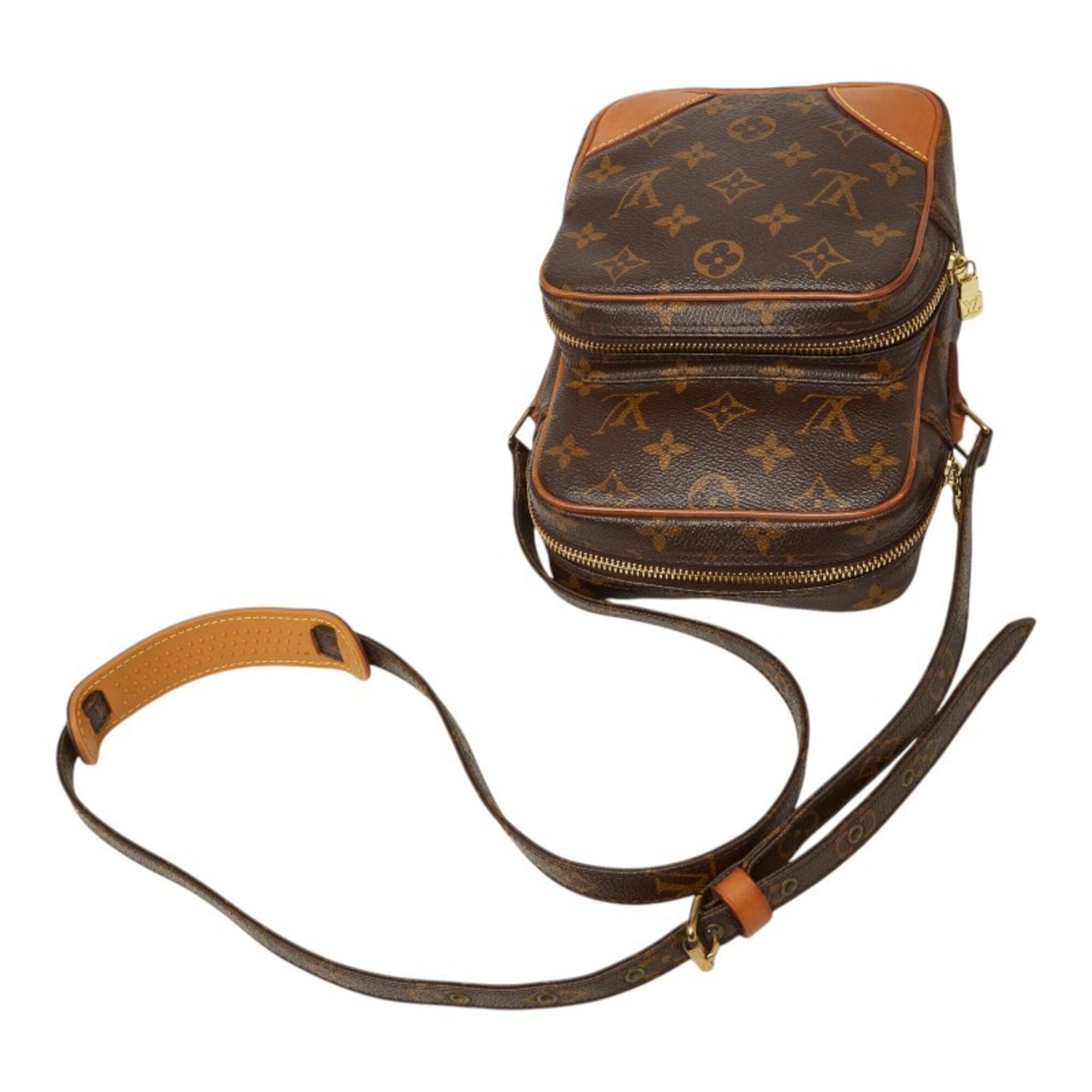 Louis Vuitton Monogram Brown Pvc Leather Shoulder Bag (Pre-Owned)