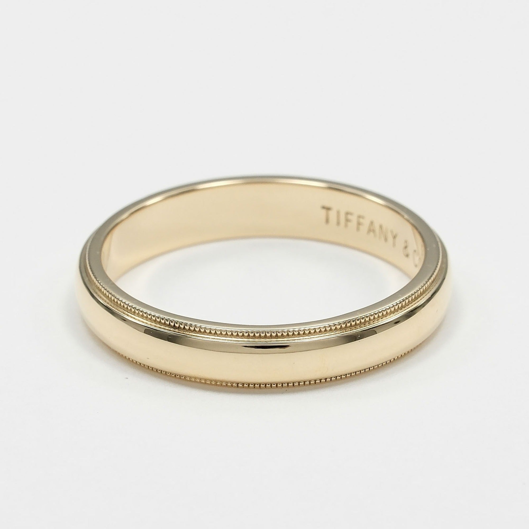 Tiffany Yellow Gold (18K) Band Ring (Pre-Owned)