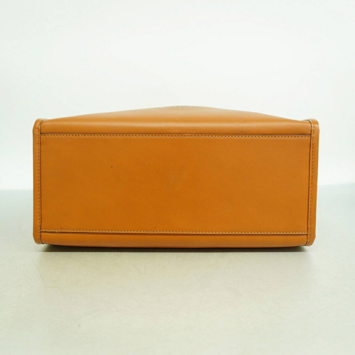Fendi Brown Leather Tote Bag (Pre-Owned)