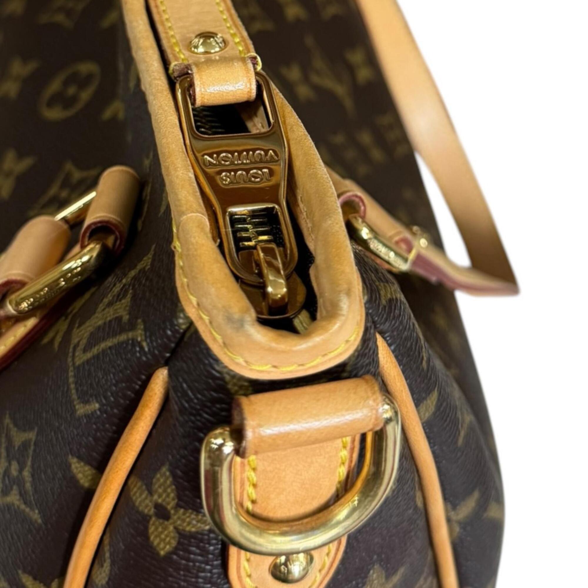 Louis Vuitton Brown Monogram Canvas Shoulder Bag (Pre-Owned)