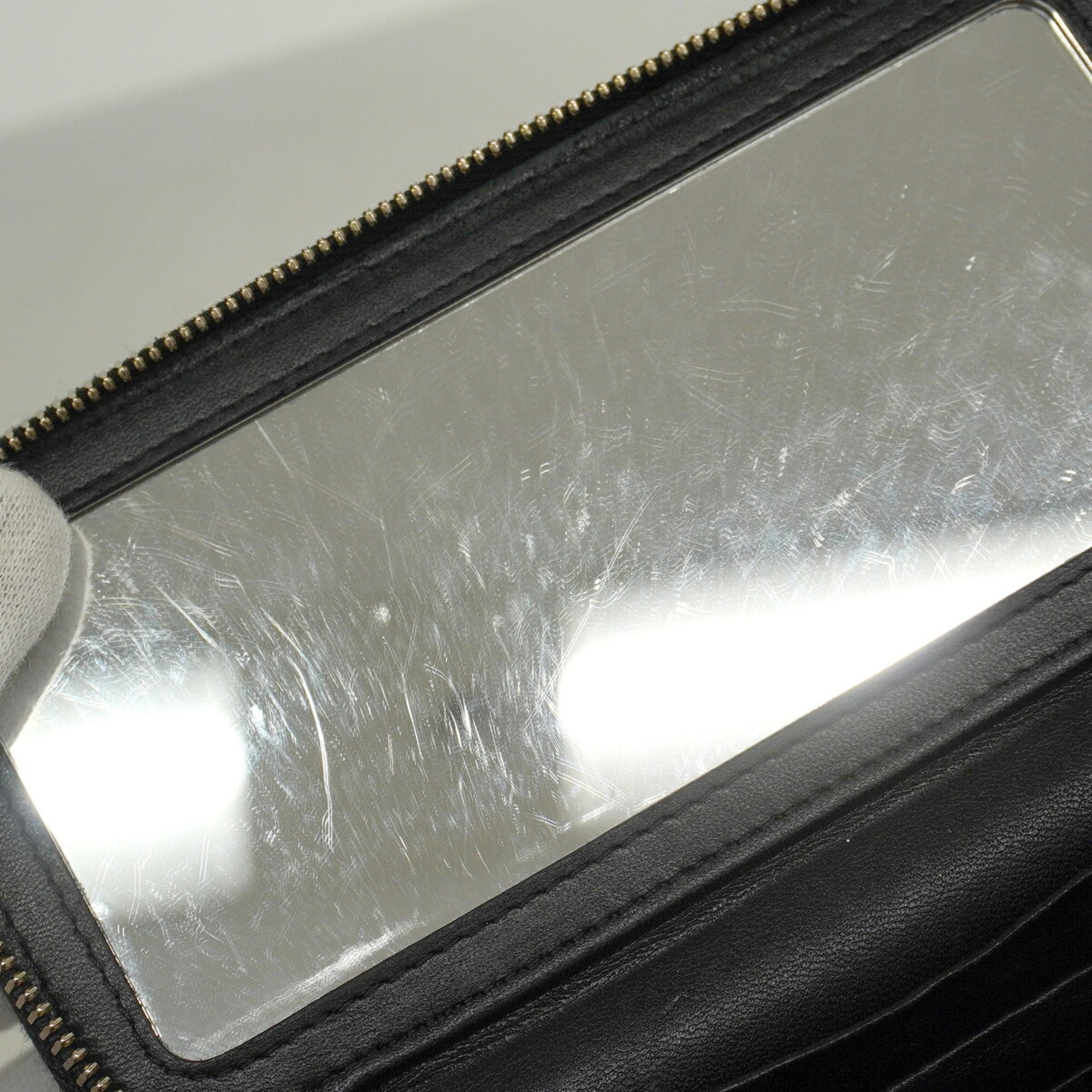 Chanel Black Leather Vanity Bag (Pre-Owned)