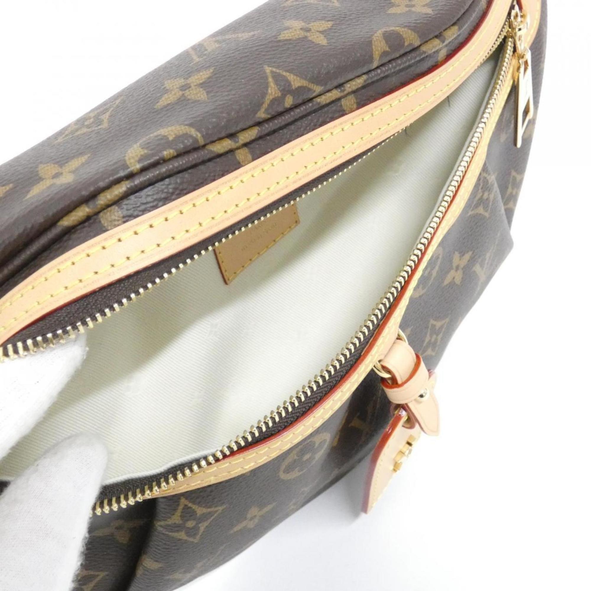 Louis Vuitton Marron Monogram Monogram Coated Canvas Fanny Pack Handbag Sling Bag (Pre-Owned)