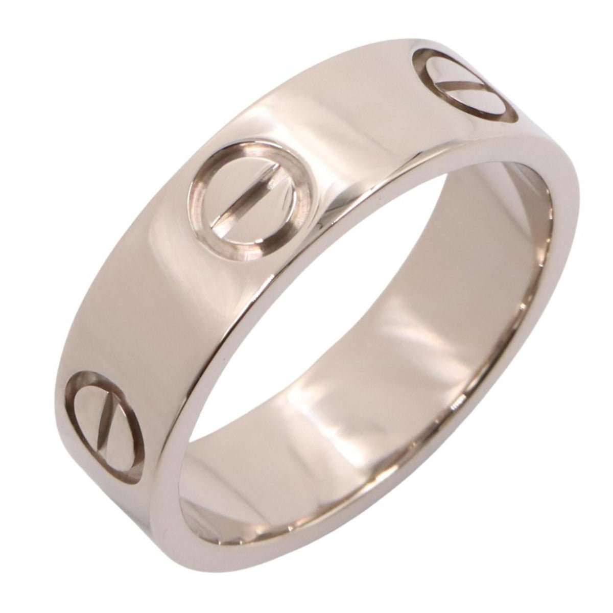 Cartier Silver White Gold (18K) Band Ring (Pre-Owned)