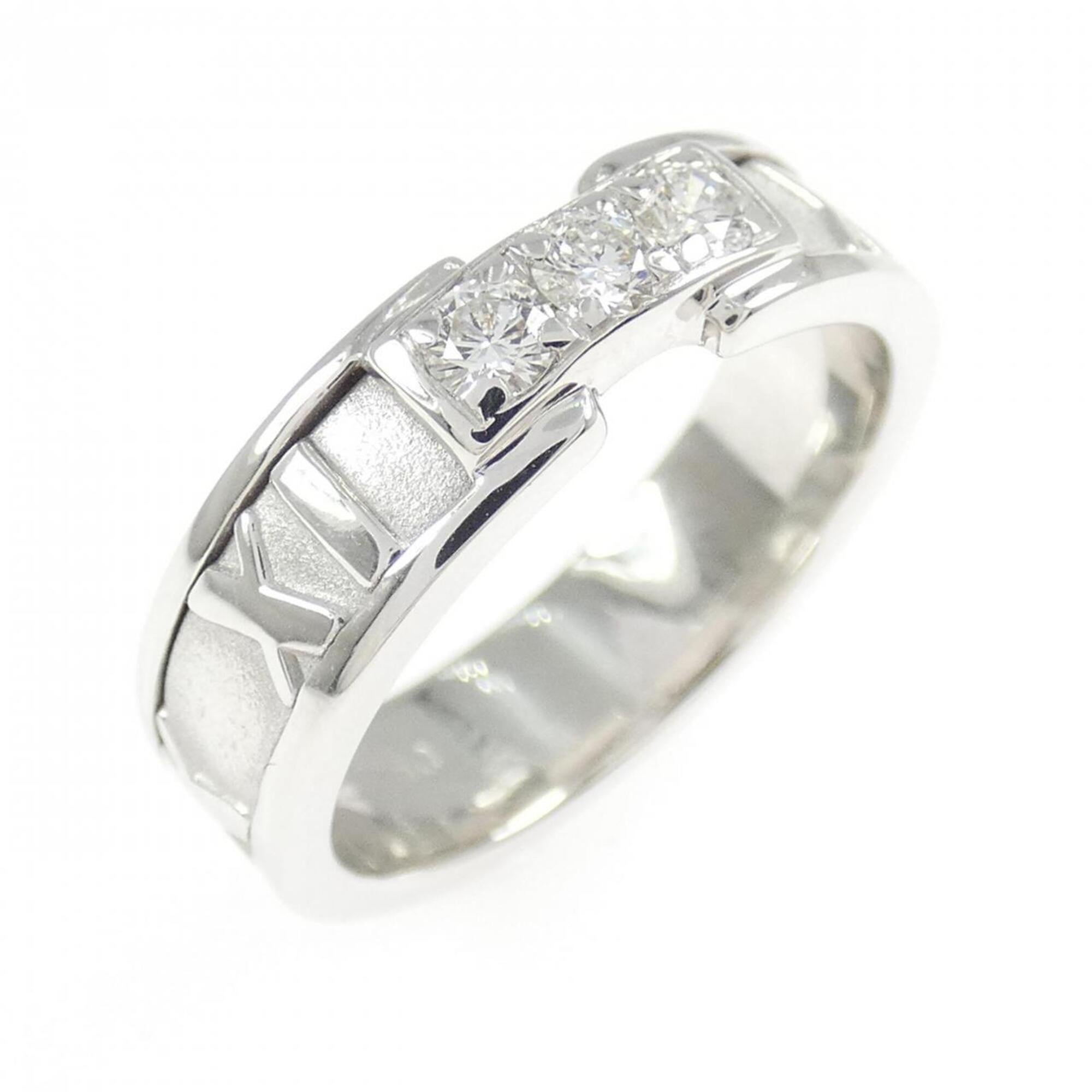 Tiffany White Gold (18K) Band Ring (Pre-Owned)