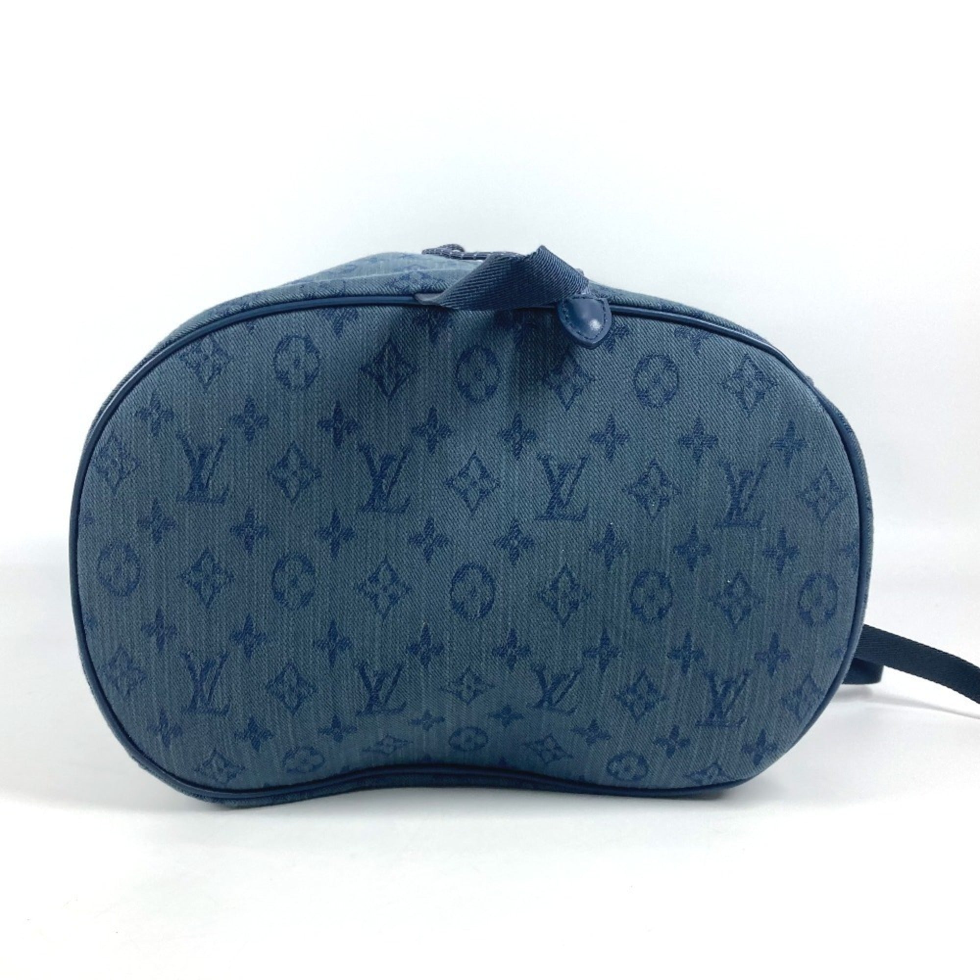 Louis Vuitton Blue Monogram Denim Canvas Backpack (Pre-Owned)