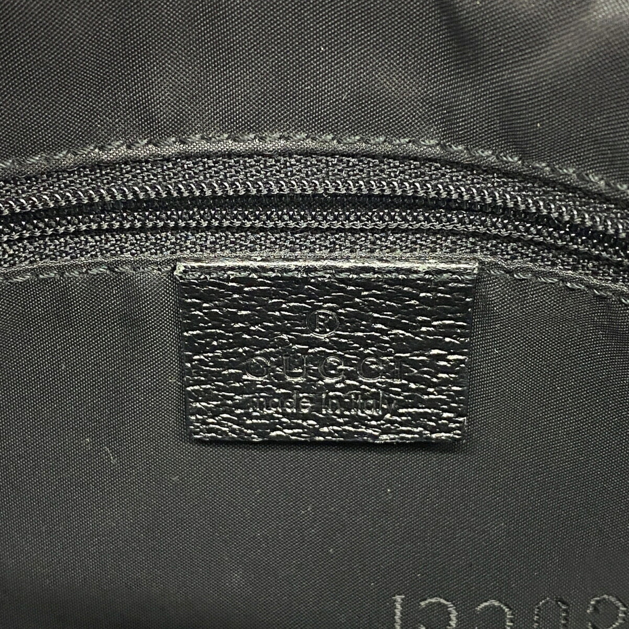 Gucci Black Nylon Canvas Handbag (Pre-Owned)