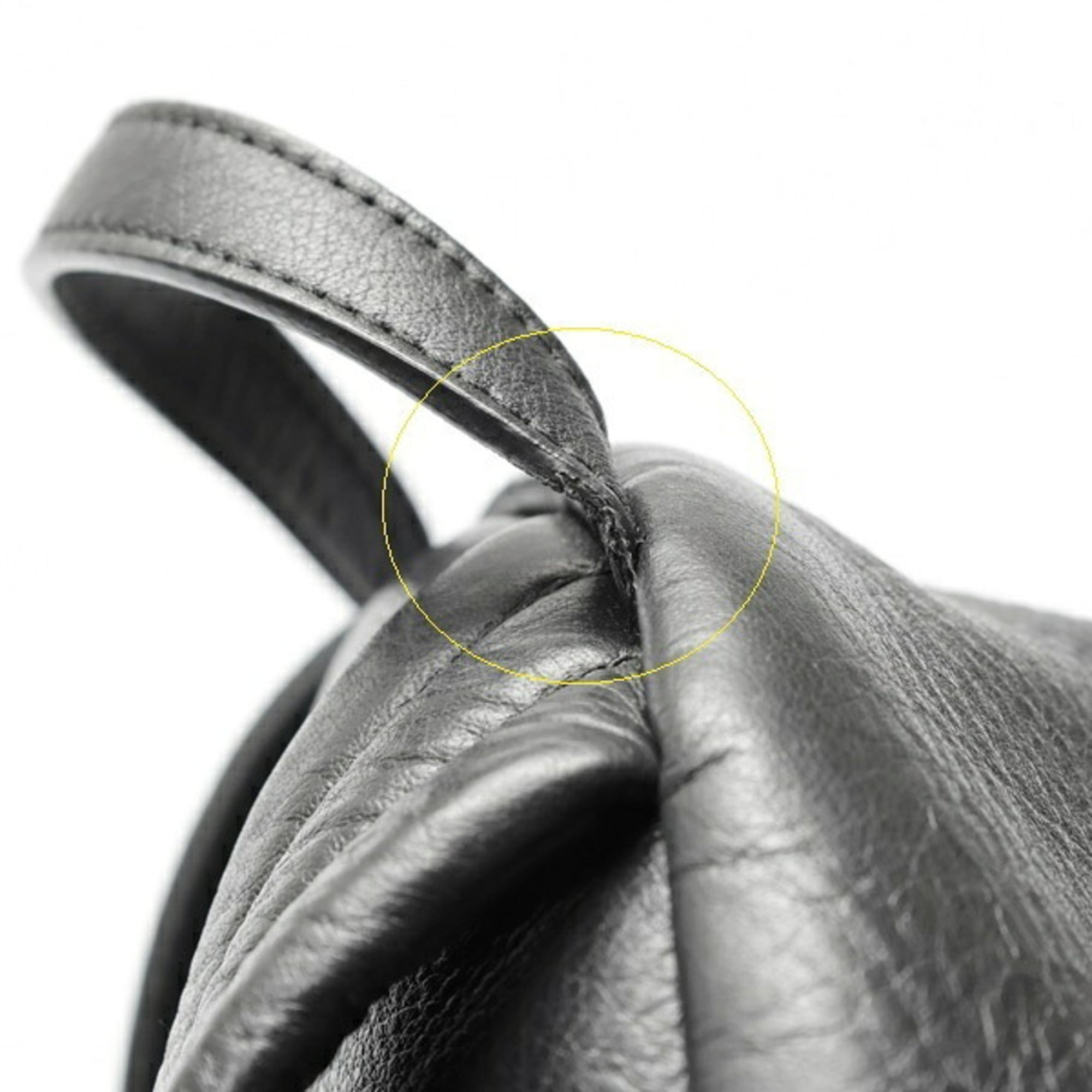 Balenciaga Black Leather Backpack (Pre-Owned)