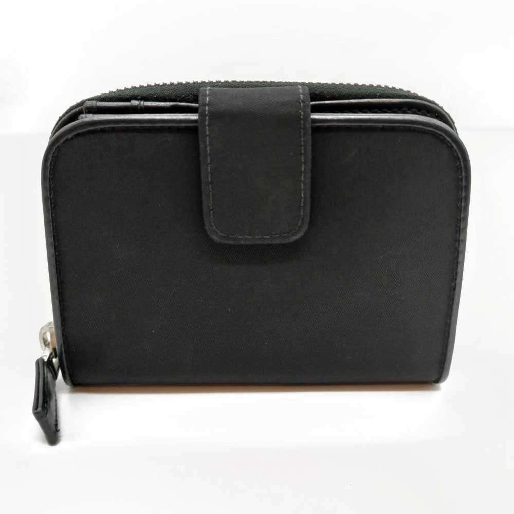 Prada Black Nylon Wallet (Bi-Fold) (Pre-Owned)