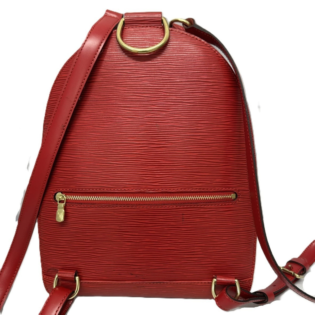 Louis Vuitton Epi Castilian Red Leather Backpack (Pre-Owned)