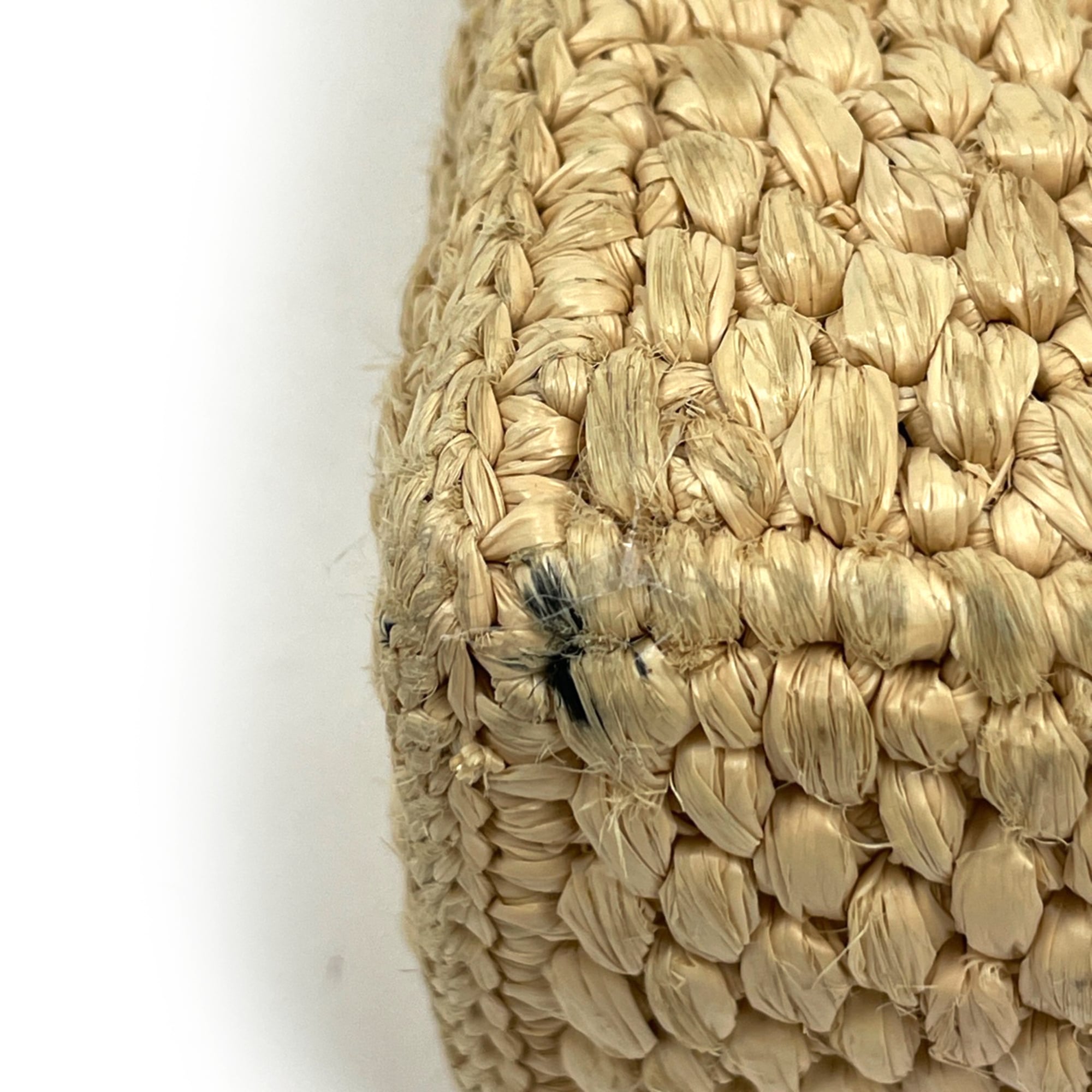 Loewe Beige Raffia Tote Bag (Pre-Owned)