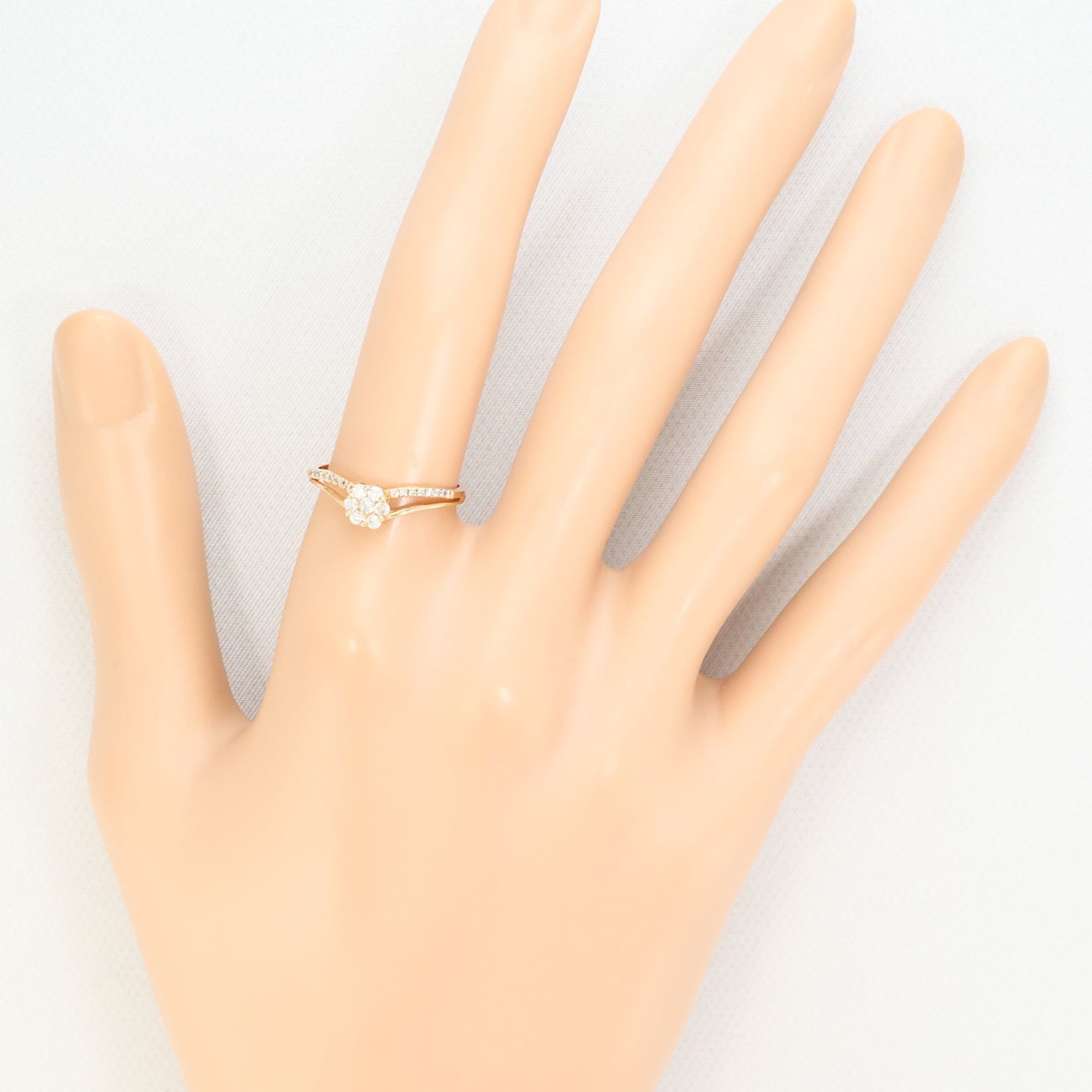 Unbranded Pink Gold Pink Gold (10K) Band Ring (Pre-Owned)