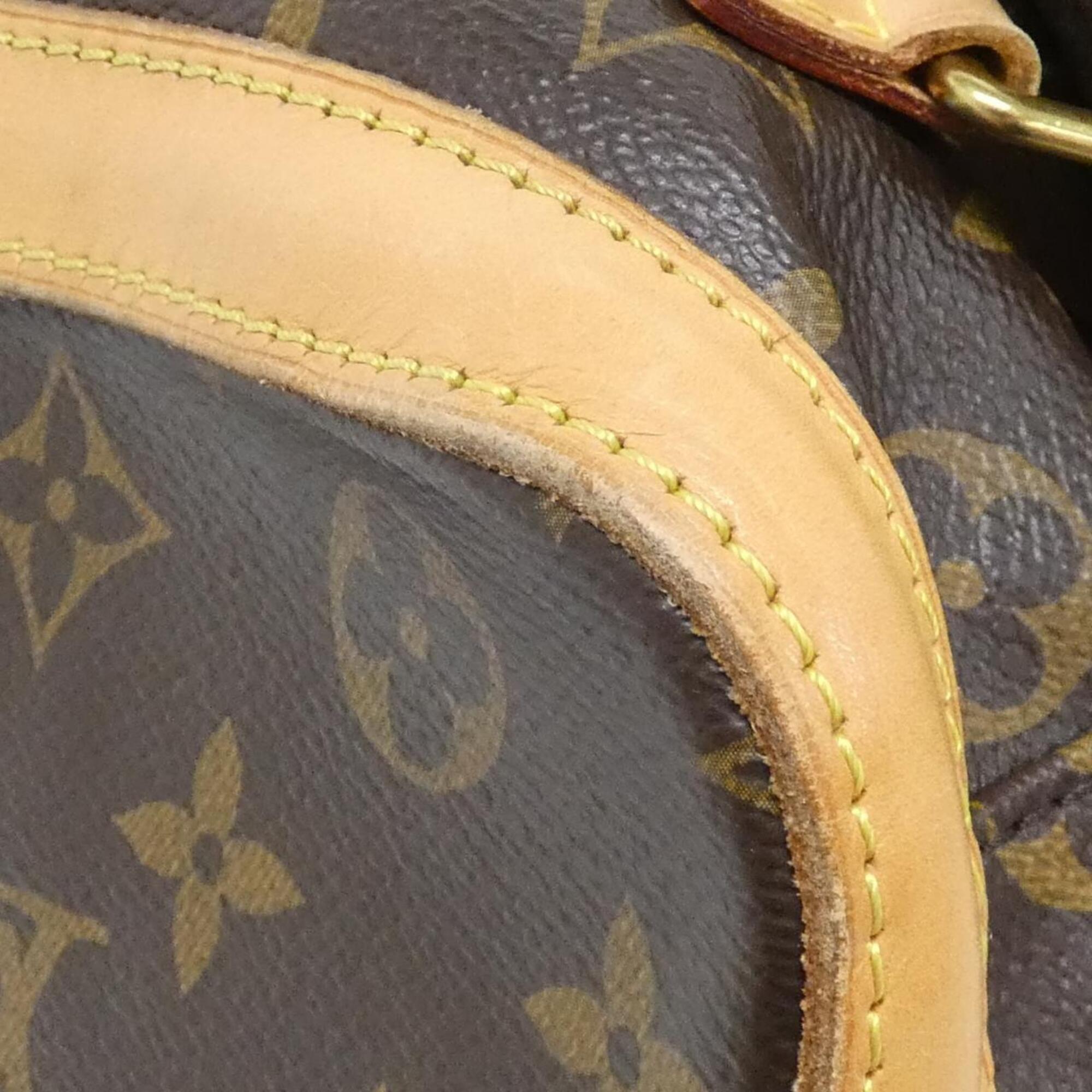 Louis Vuitton Brown Coated Canvas Backpack (Pre-Owned)