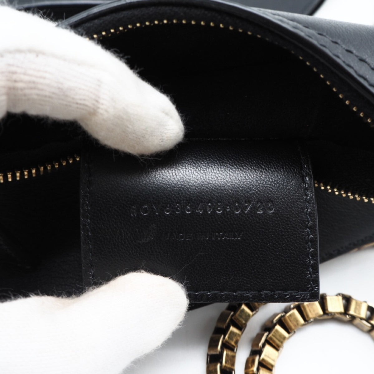 Yves Saint Laurent Black Leather Shoulder Bag (Pre-Owned)