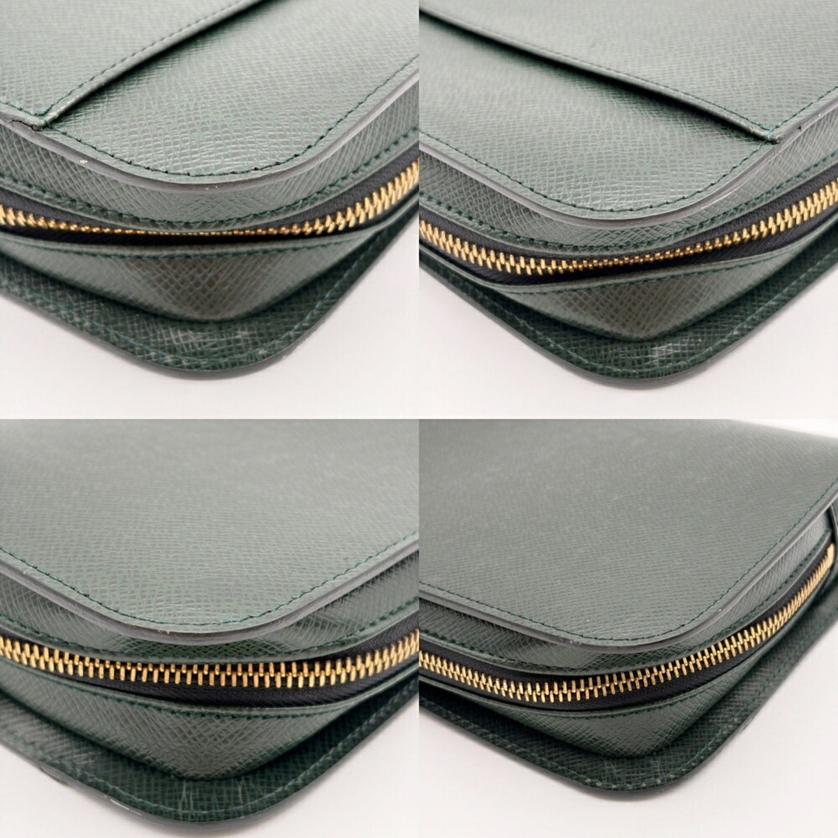 Louis Vuitton Episea Taiga Leather Leather Clutch Bag (Pre-Owned)