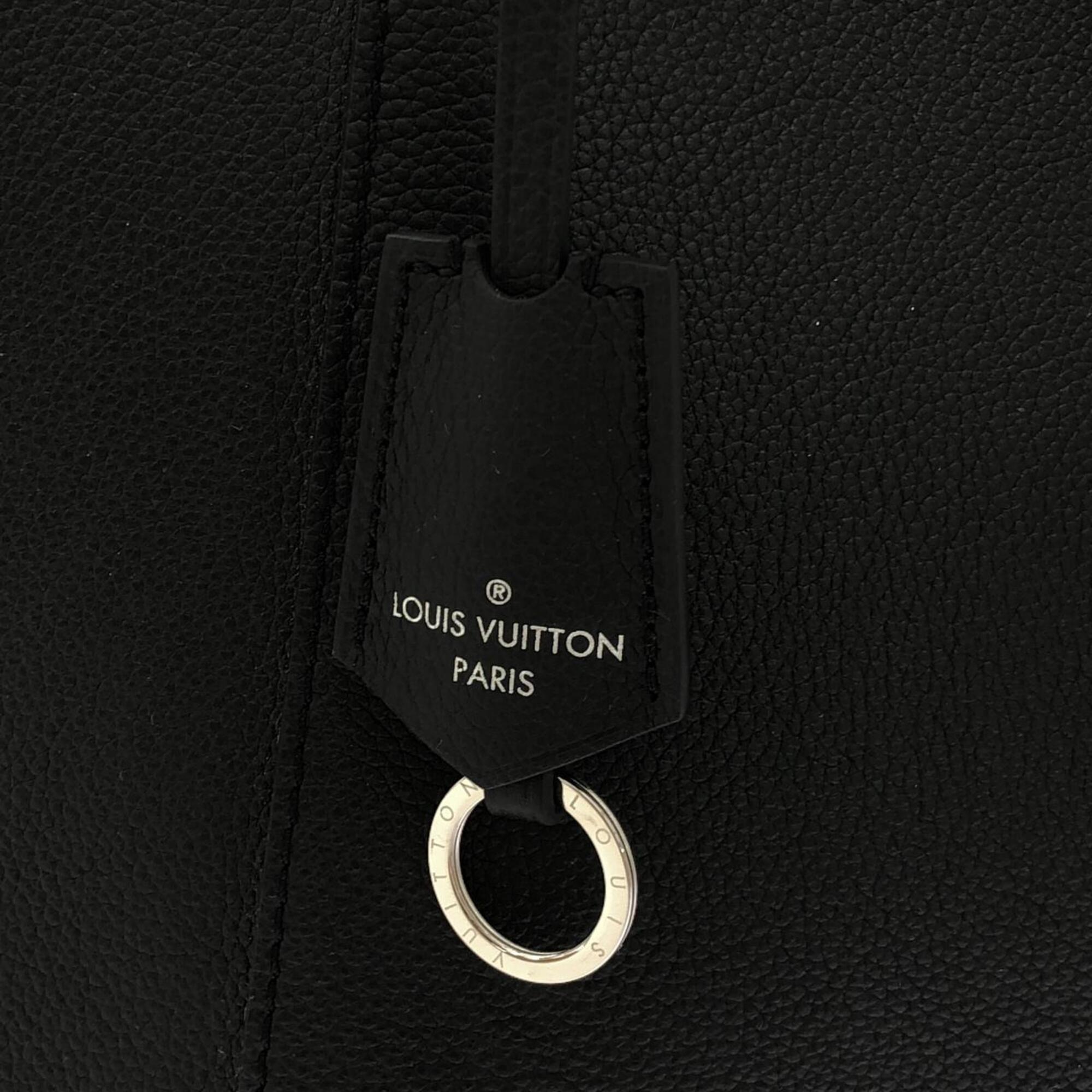 Louis Vuitton Taurillon Black Leather Handbag (Pre-Owned)