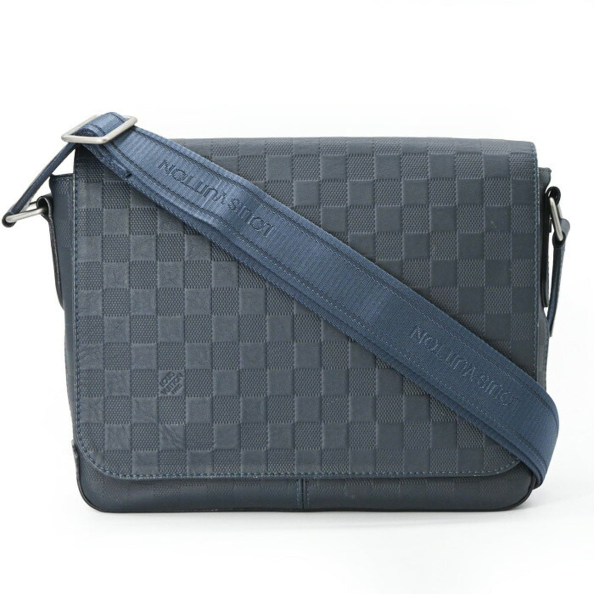 Louis Vuitton Damier Infini Navy Damier Infini Messenger Bag Shoulder Bag (Pre-Owned)