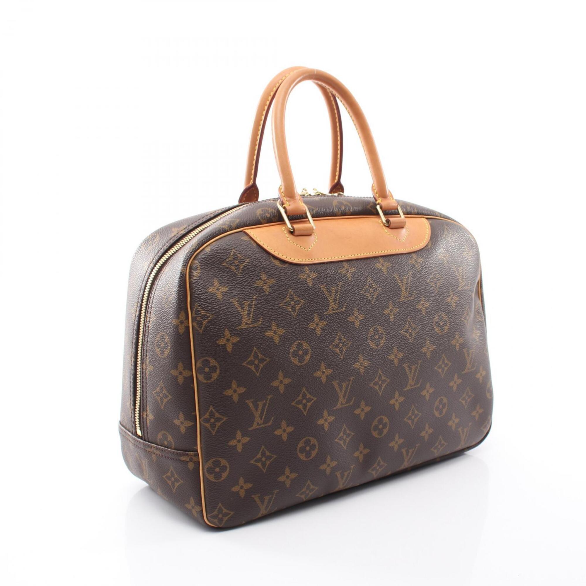 Louis Vuitton Brown Monogram Coated Canvas Handbag (Pre-Owned)