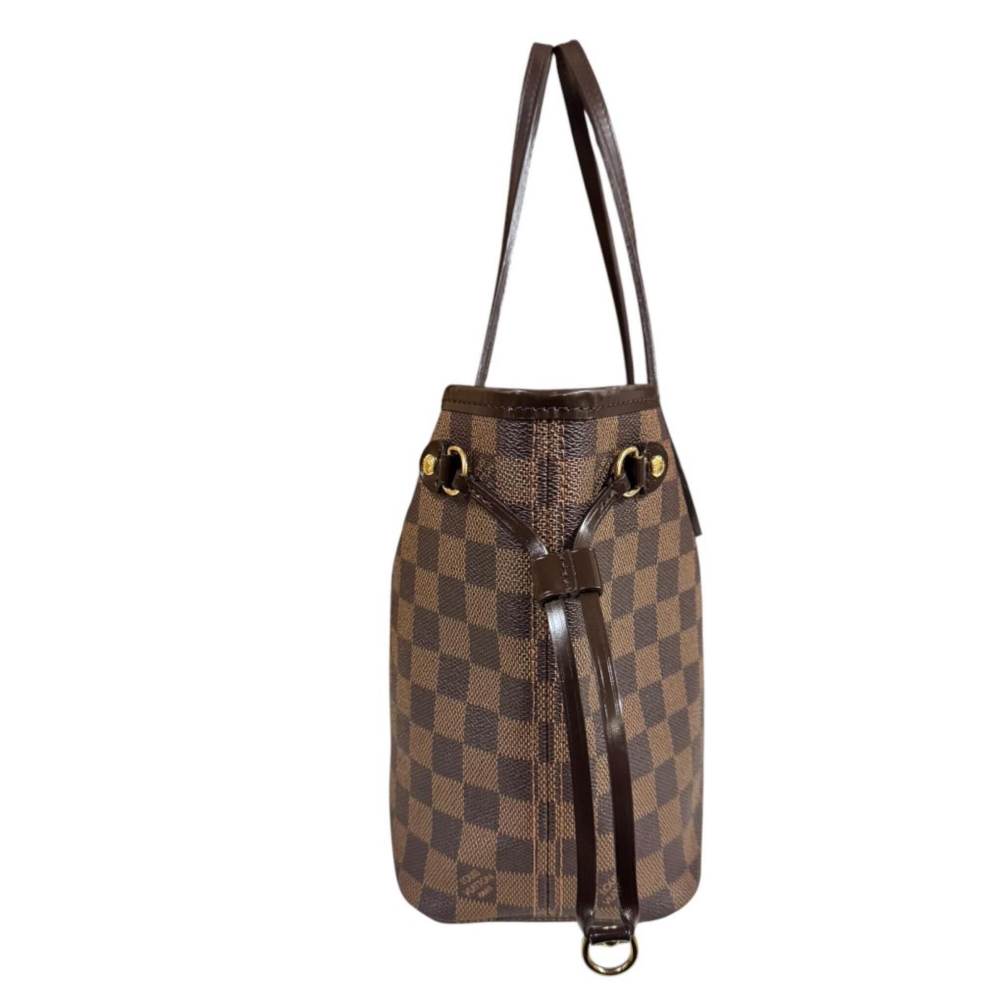 Louis Vuitton Damier Brown Damier Canvas Tote Bag (Pre-Owned)