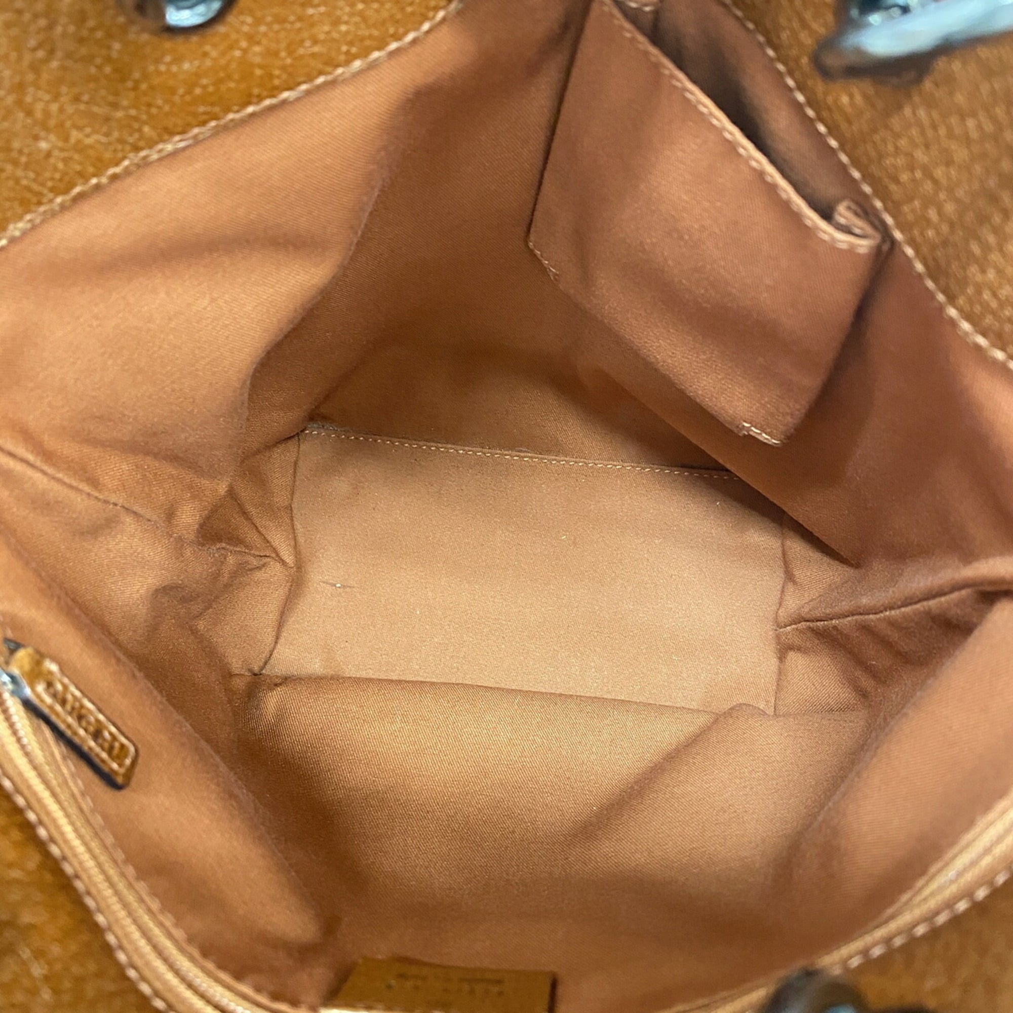 Gucci Beige Canvas Tote Bag (Pre-Owned)