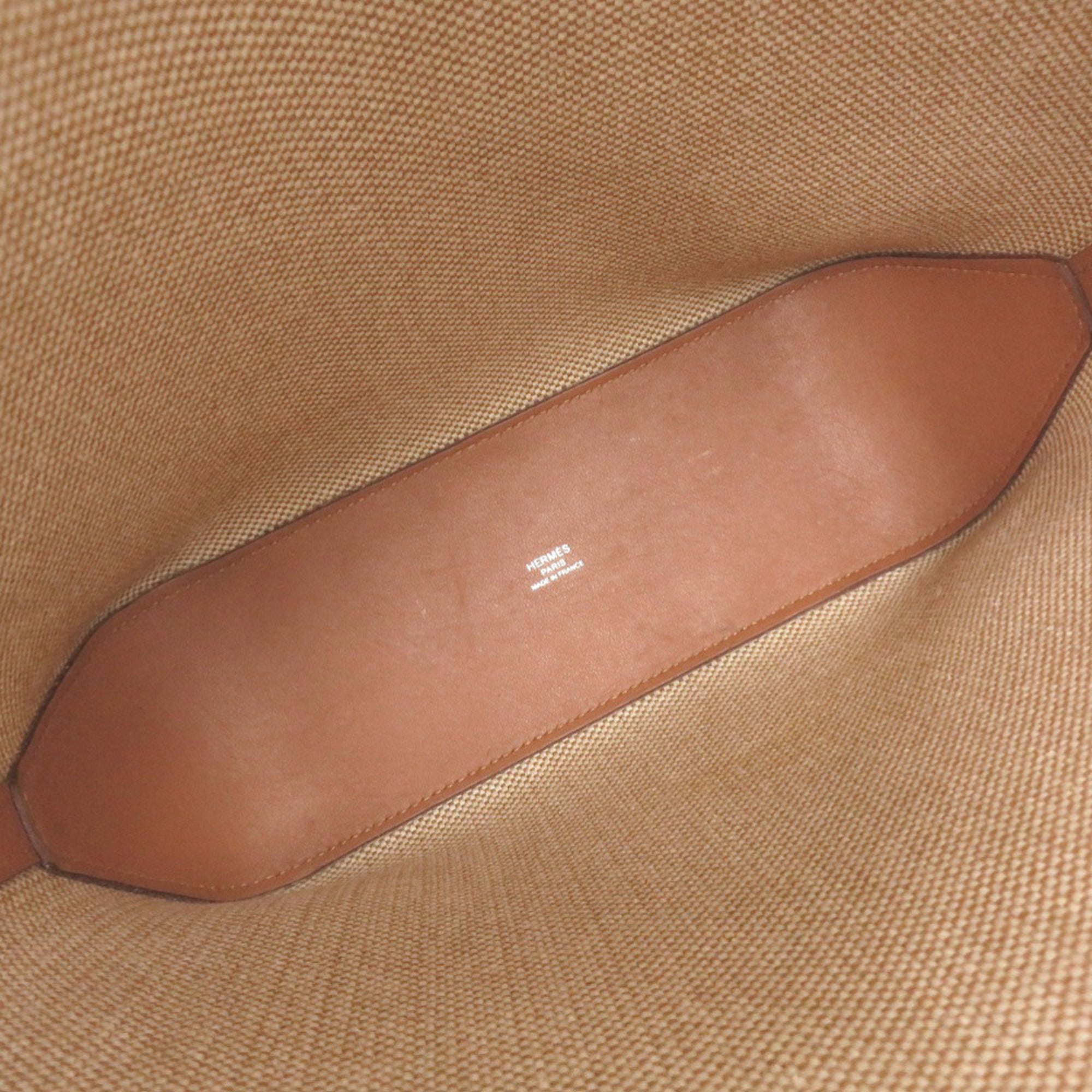Hermes Gold Swift Leather Shoulder Bag Tote Bag (Pre-Owned)
