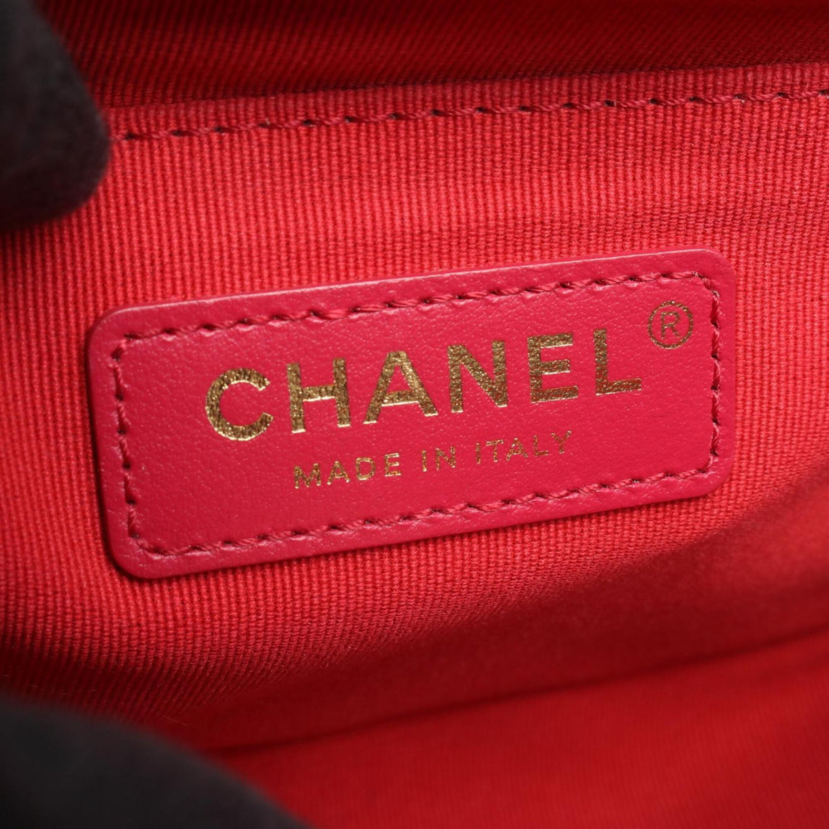 Chanel Black Leather Handbag Shoulder Bag (Pre-Owned)