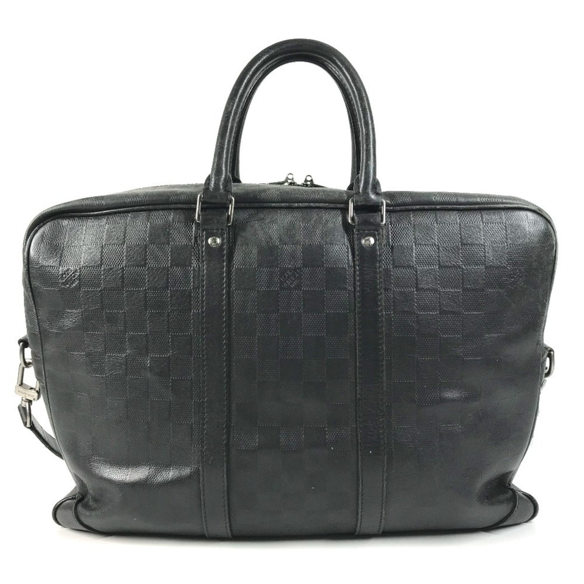 Louis Vuitton Damier Infini Black Onyx Damier Infini Briefcase (Pre-Owned)