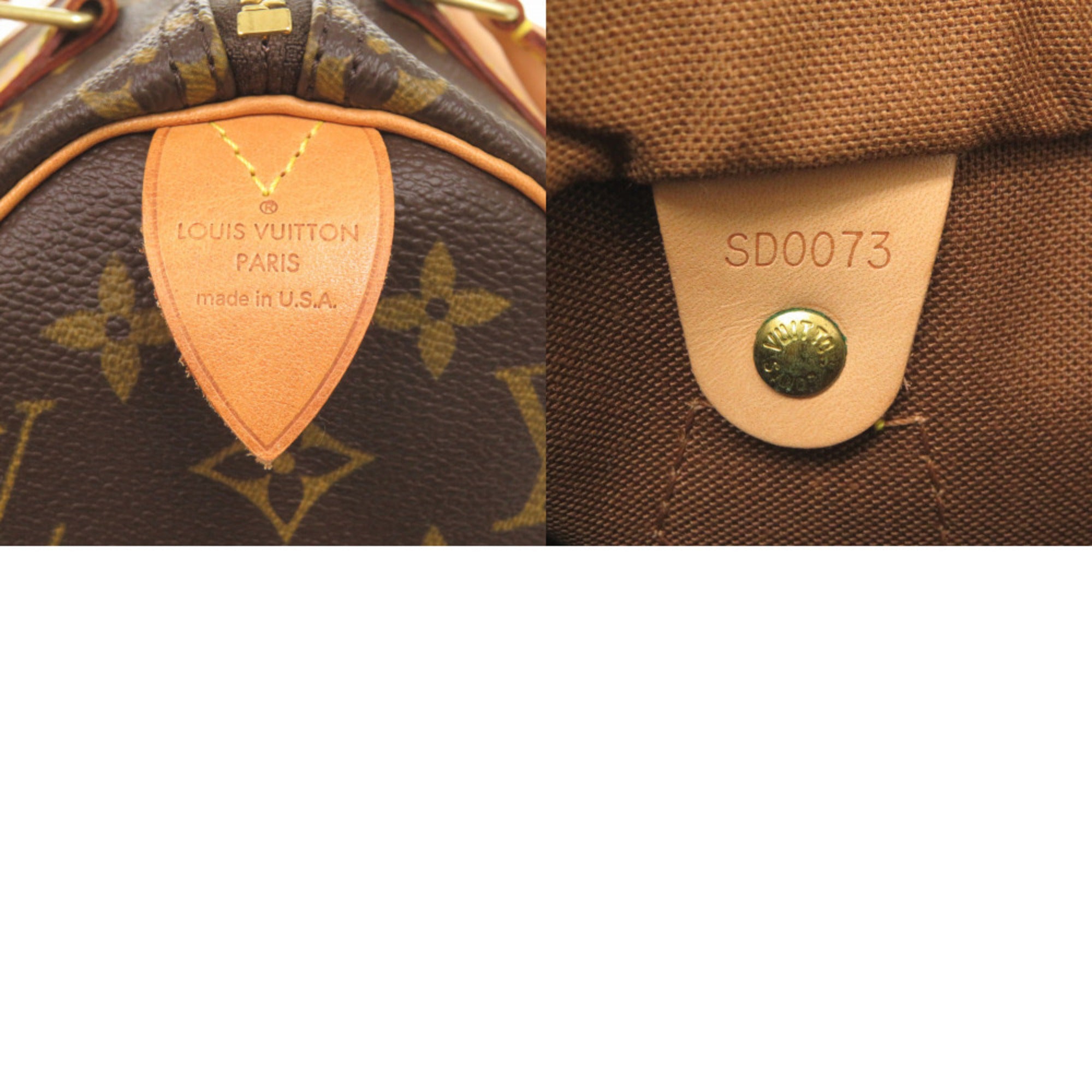 Louis Vuitton Brown Monogram Handbag (Pre-Owned)