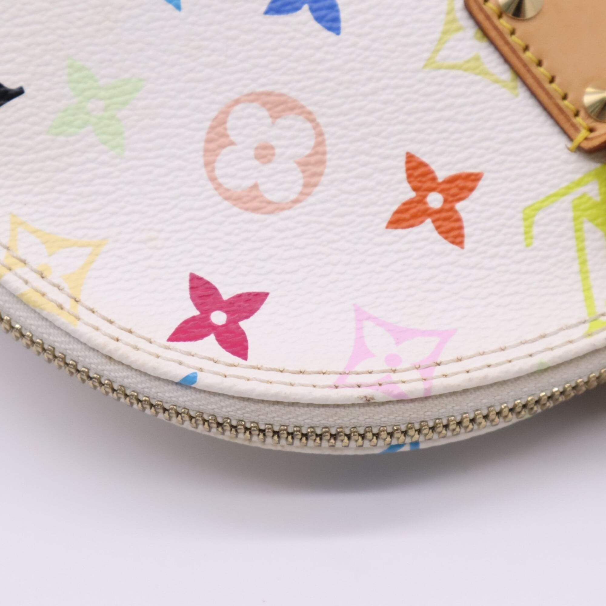 Louis Vuitton Monogram Multicolore Multi-Color Coated Canvas Leather Handbag (Pre-Owned)