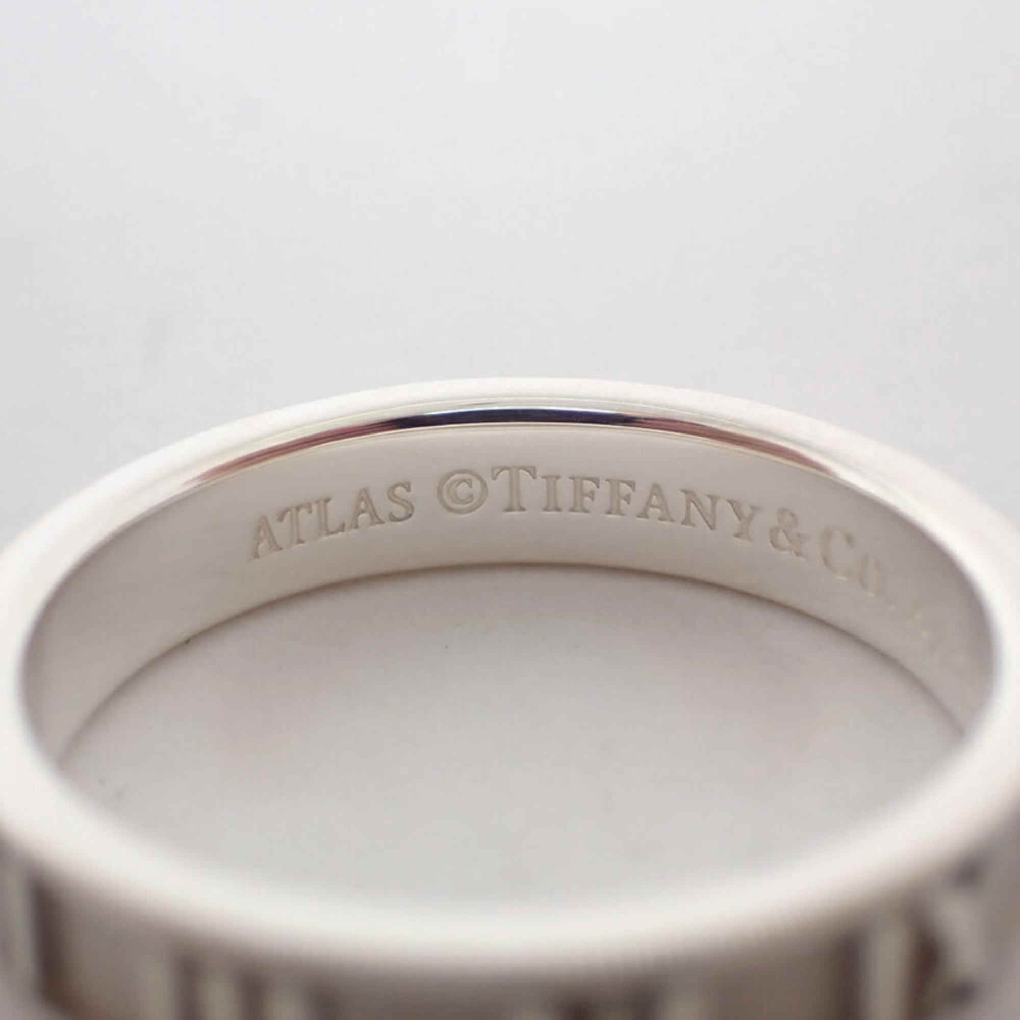 Tiffany Sterling Silver 925 Band Ring (Pre-Owned)