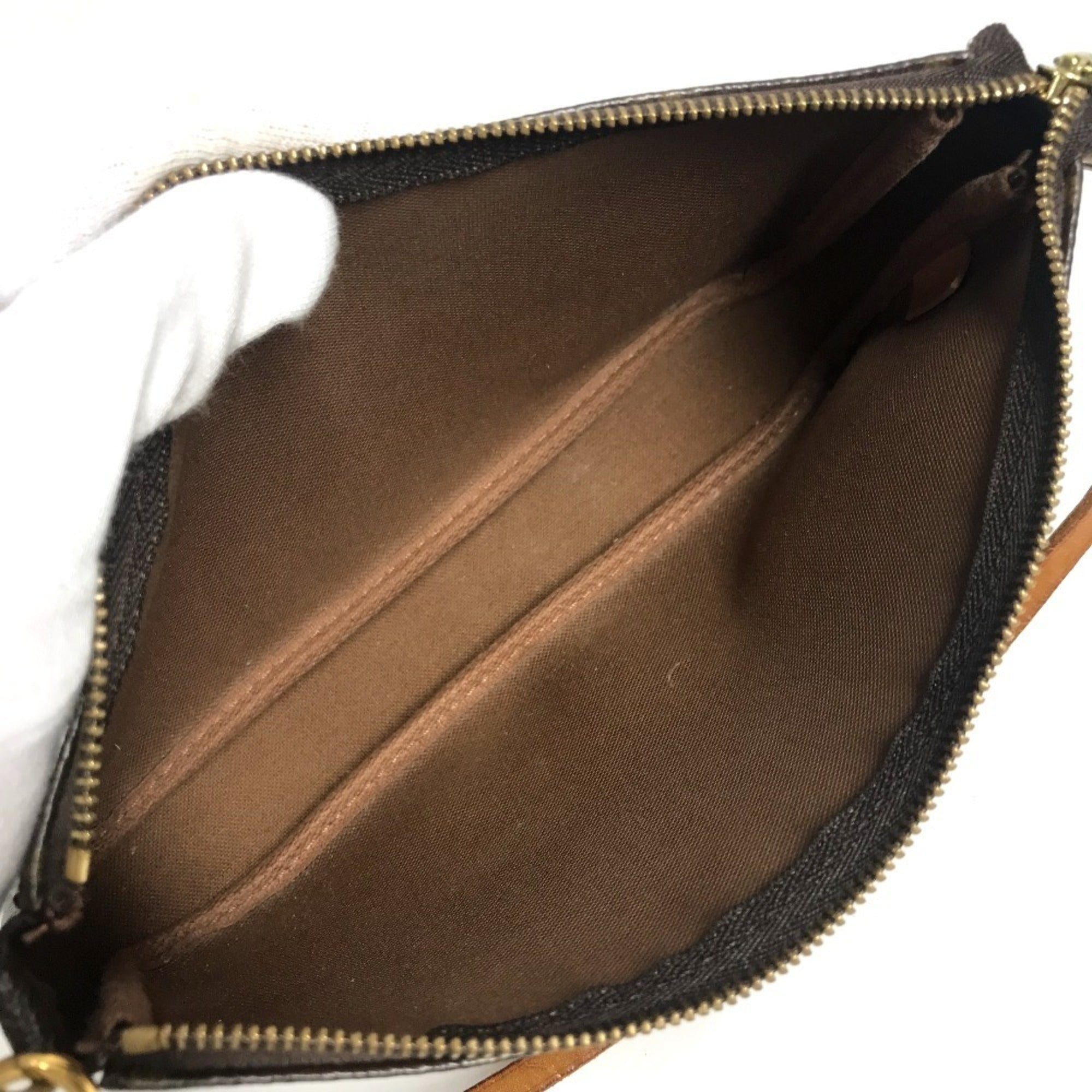 Louis Vuitton Brown Monogram Panda Monogram Handbag Pouch Shoulder Bag (Pre-Owned)