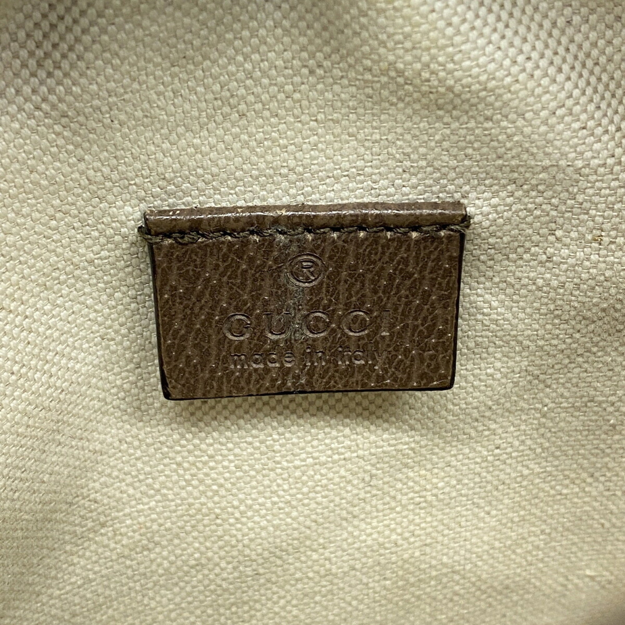 Gucci Brown Pvc Shoulder Bag (Pre-Owned)