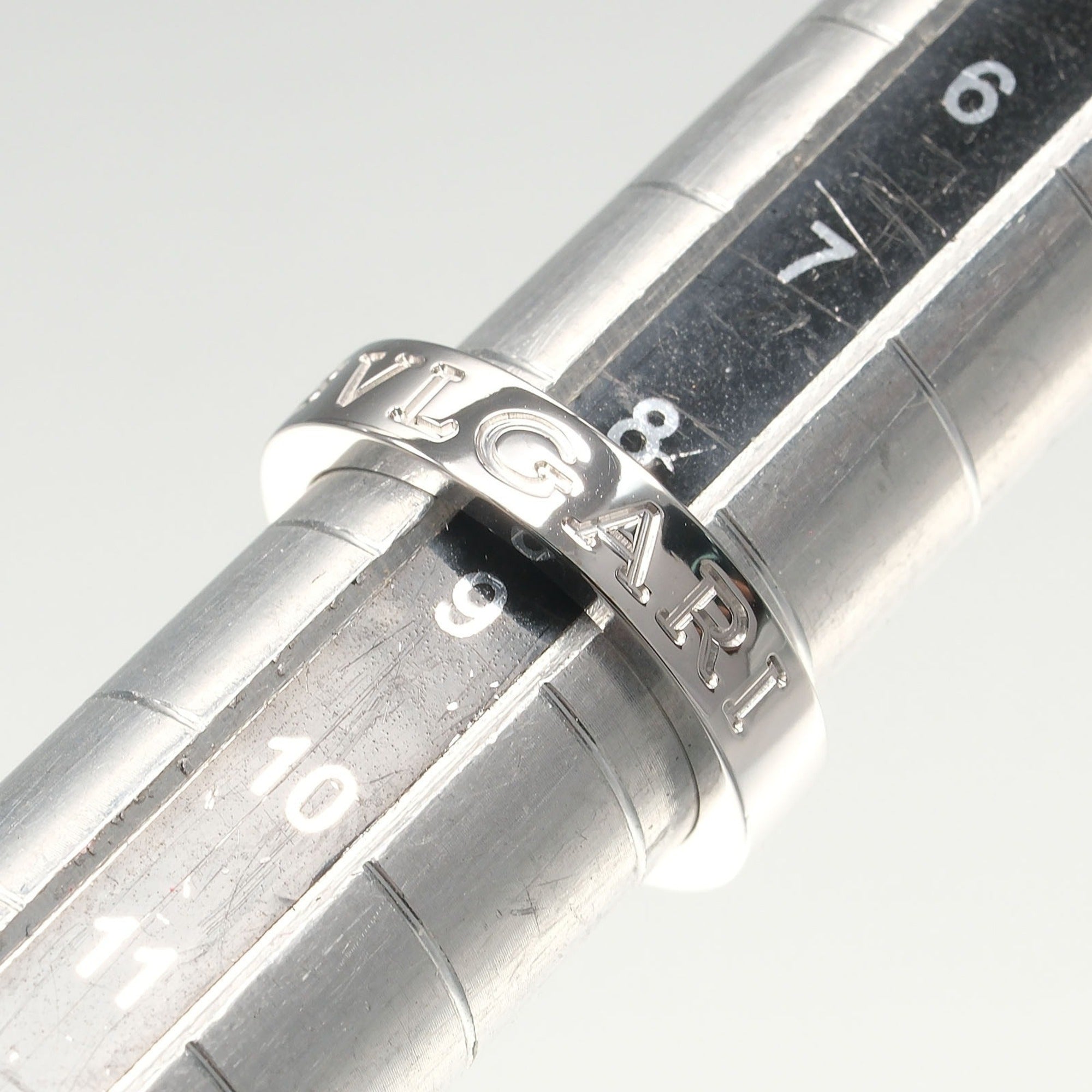 Bvlgari White Gold (18K) Band Ring (Pre-Owned)
