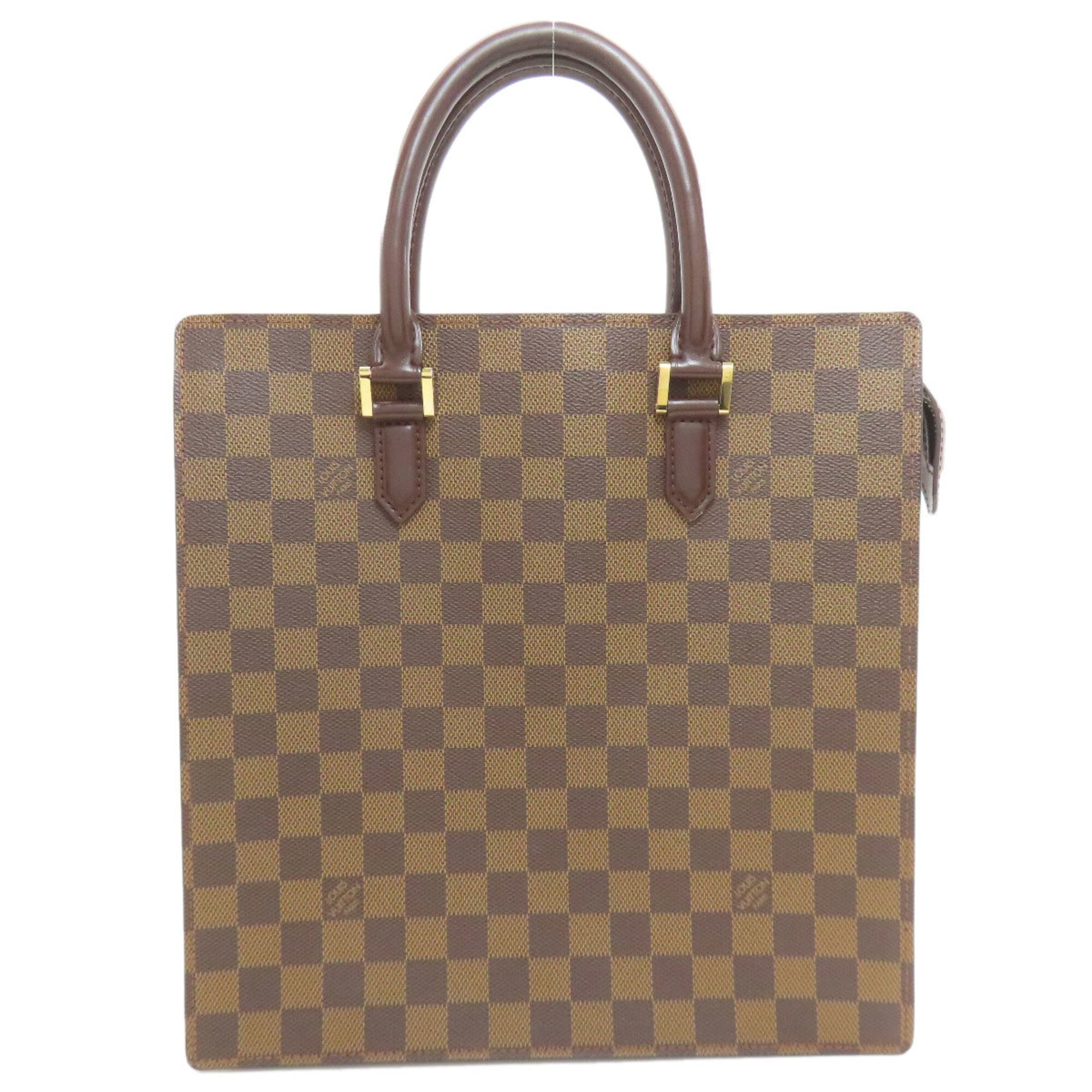 Louis Vuitton Damier Damier Canvas Ebene Damier Canvas Handbag (Pre-Owned)