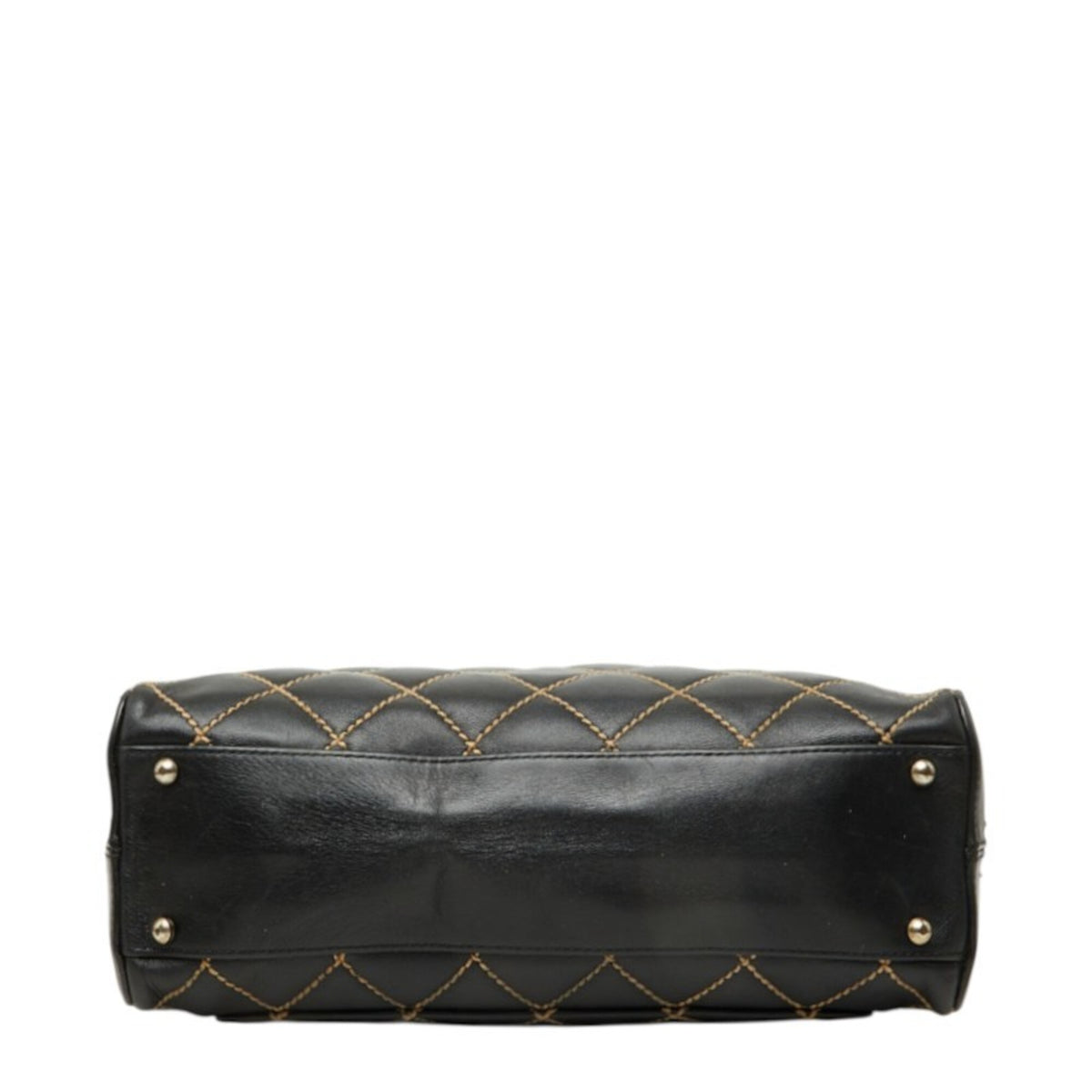 Chanel Black Leather Handbag Pouch (Pre-Owned)