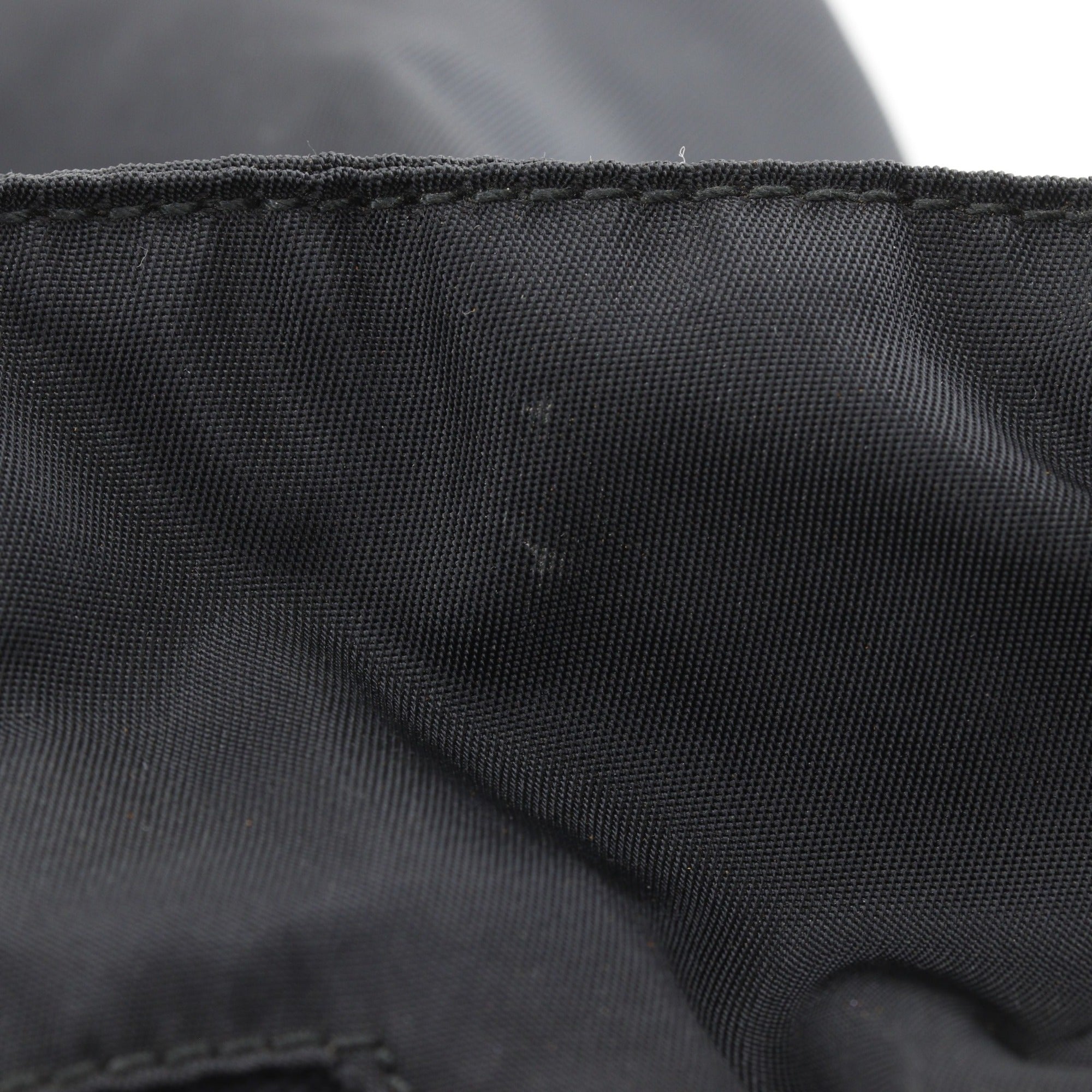 Prada Black Nylon Plastic Handbag (Pre-Owned)