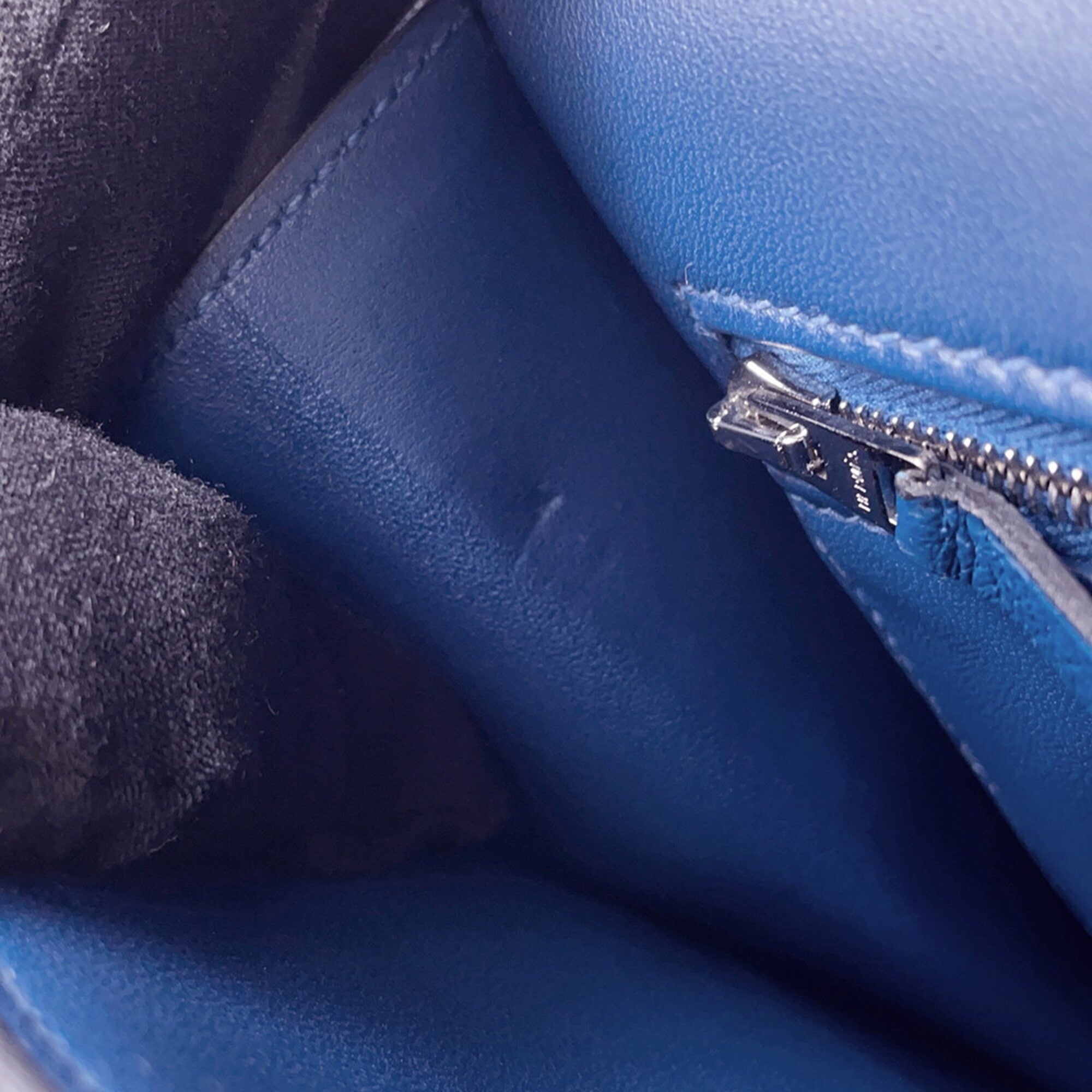 Hermes Kara Blue Handbag Shoulder Bag (Pre-Owned)