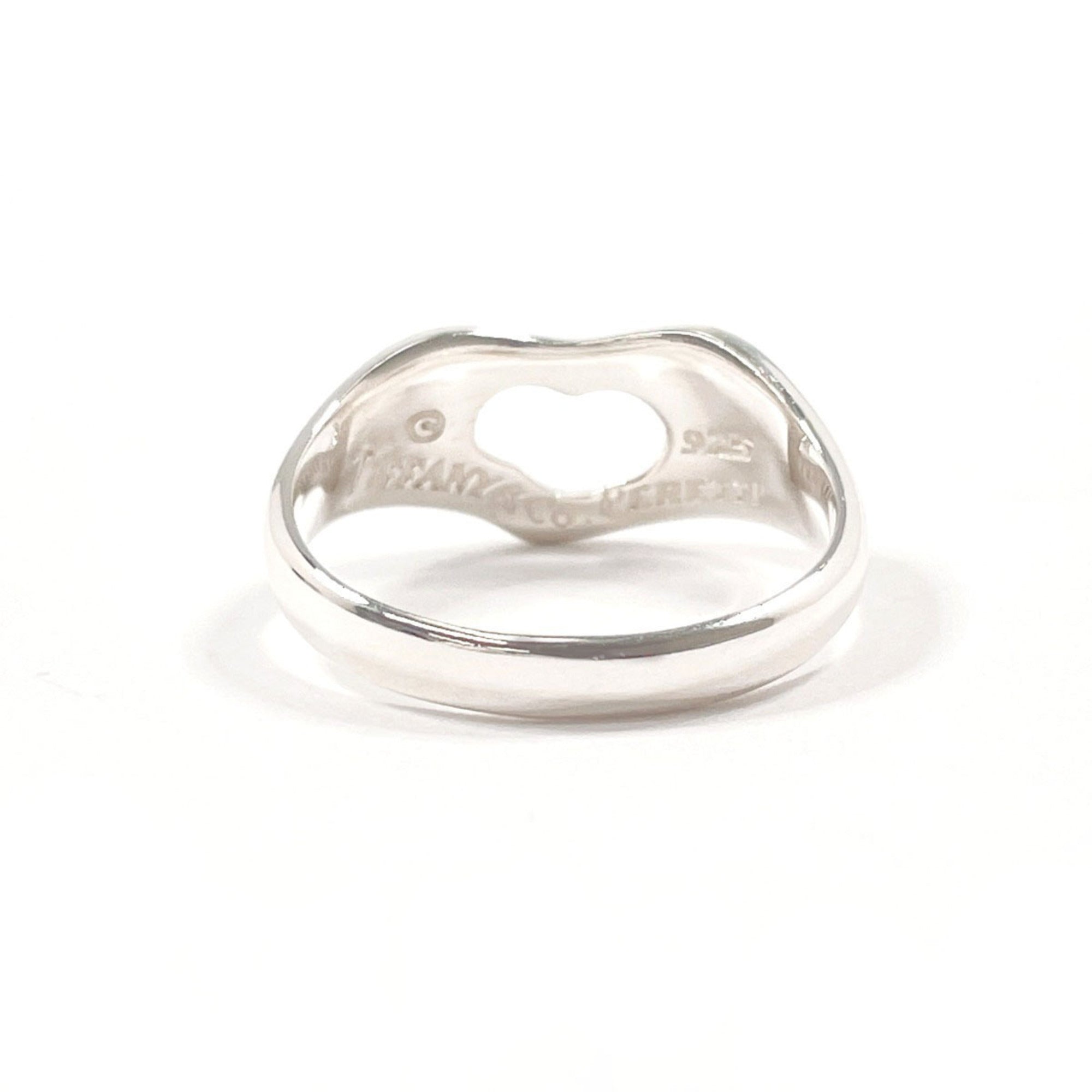 Tiffany Silver Silver 925 Band Ring (Pre-Owned)