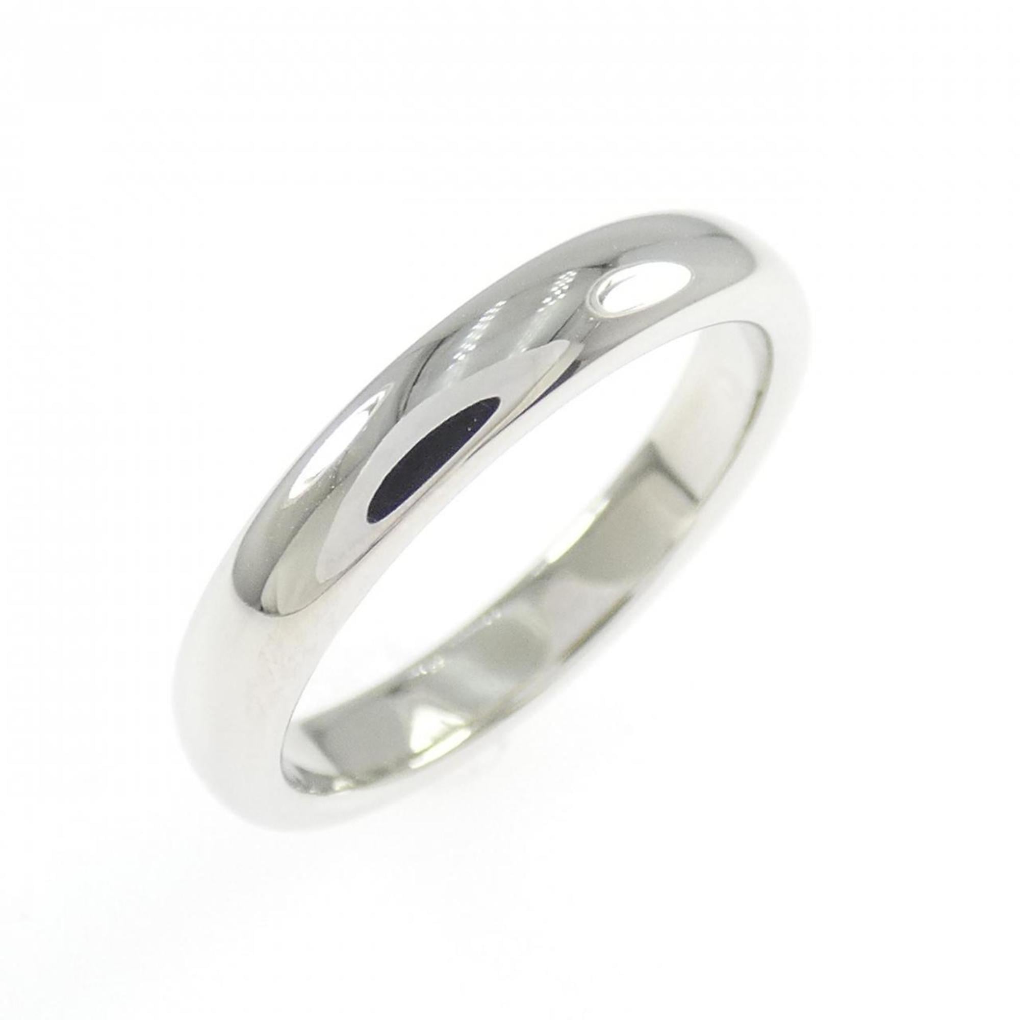 Tiffany Platinum Platinum 950 Band Ring (Pre-Owned)