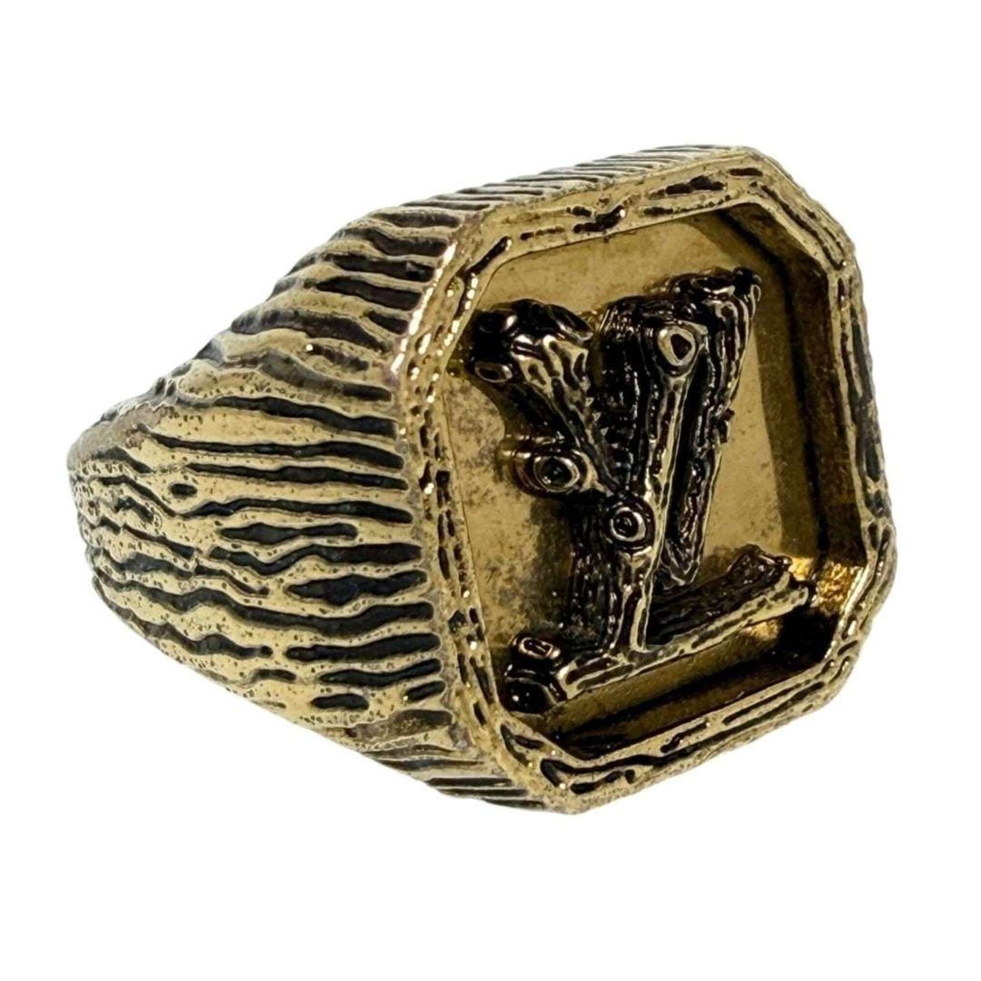 Louis Vuitton Metal Band Ring (Pre-Owned)