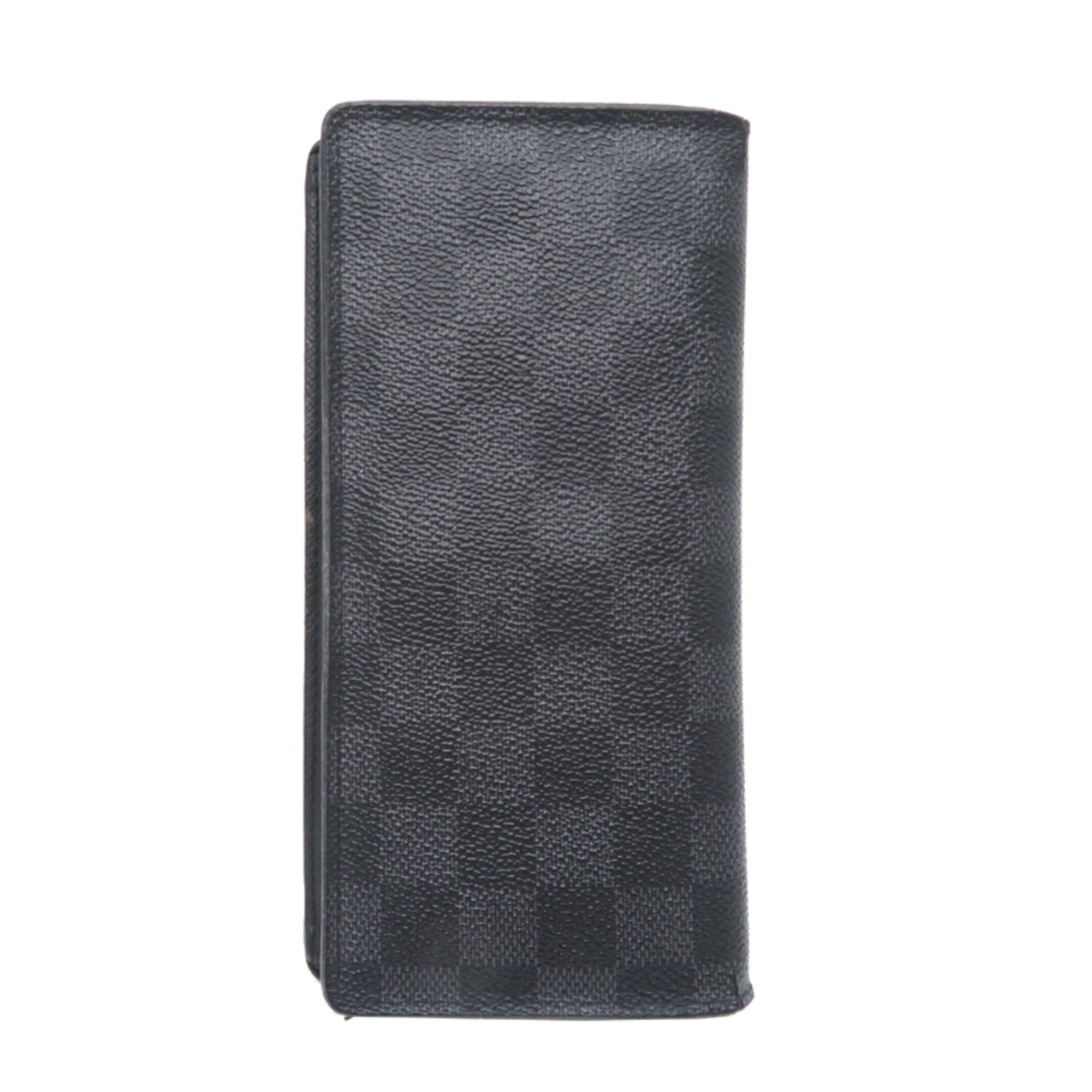 Louis Vuitton Black Damier Graphite Long Wallet (Bi-Fold) (Pre-Owned)