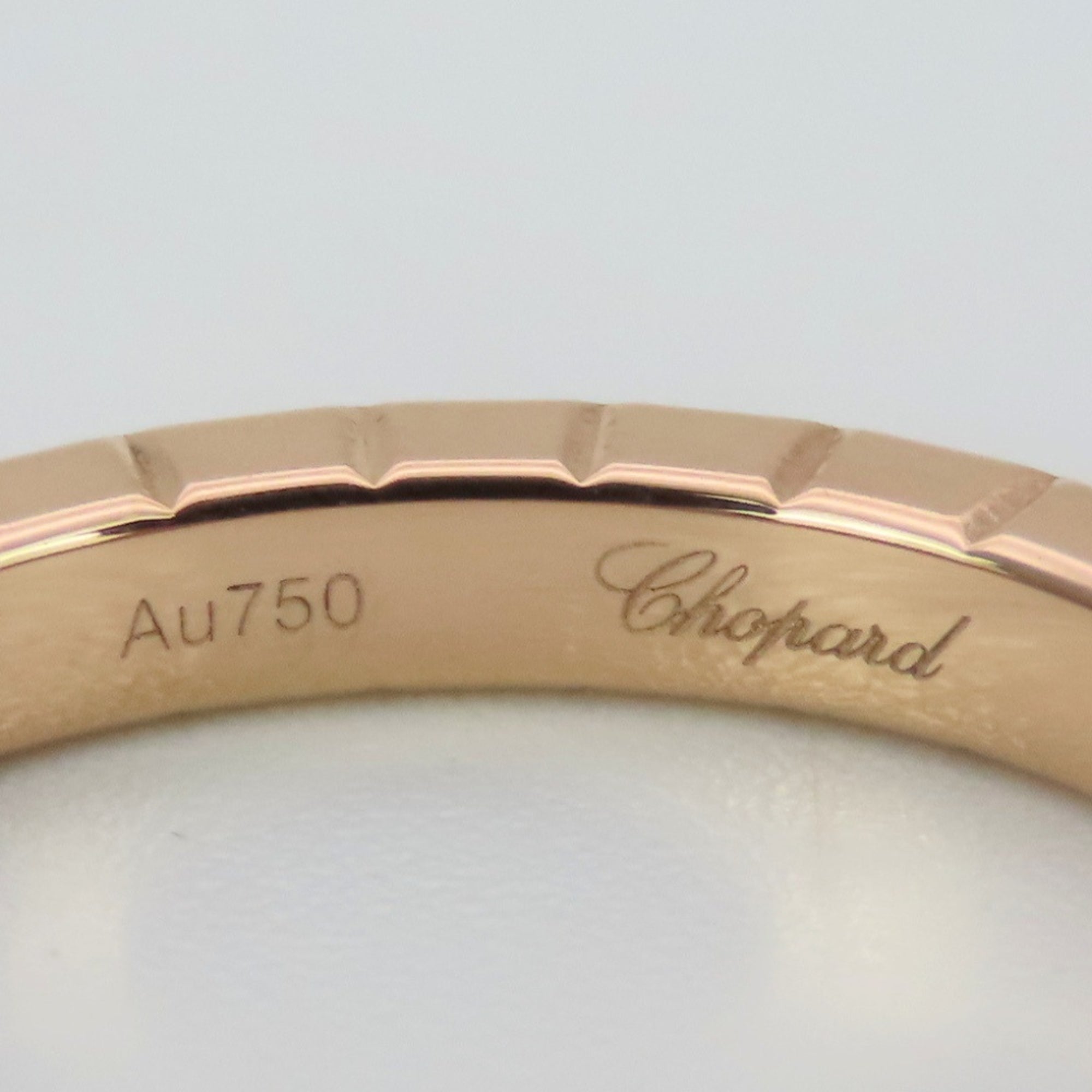 Chopard Pink Gold Pink Gold (18K) Band Ring (Pre-Owned)