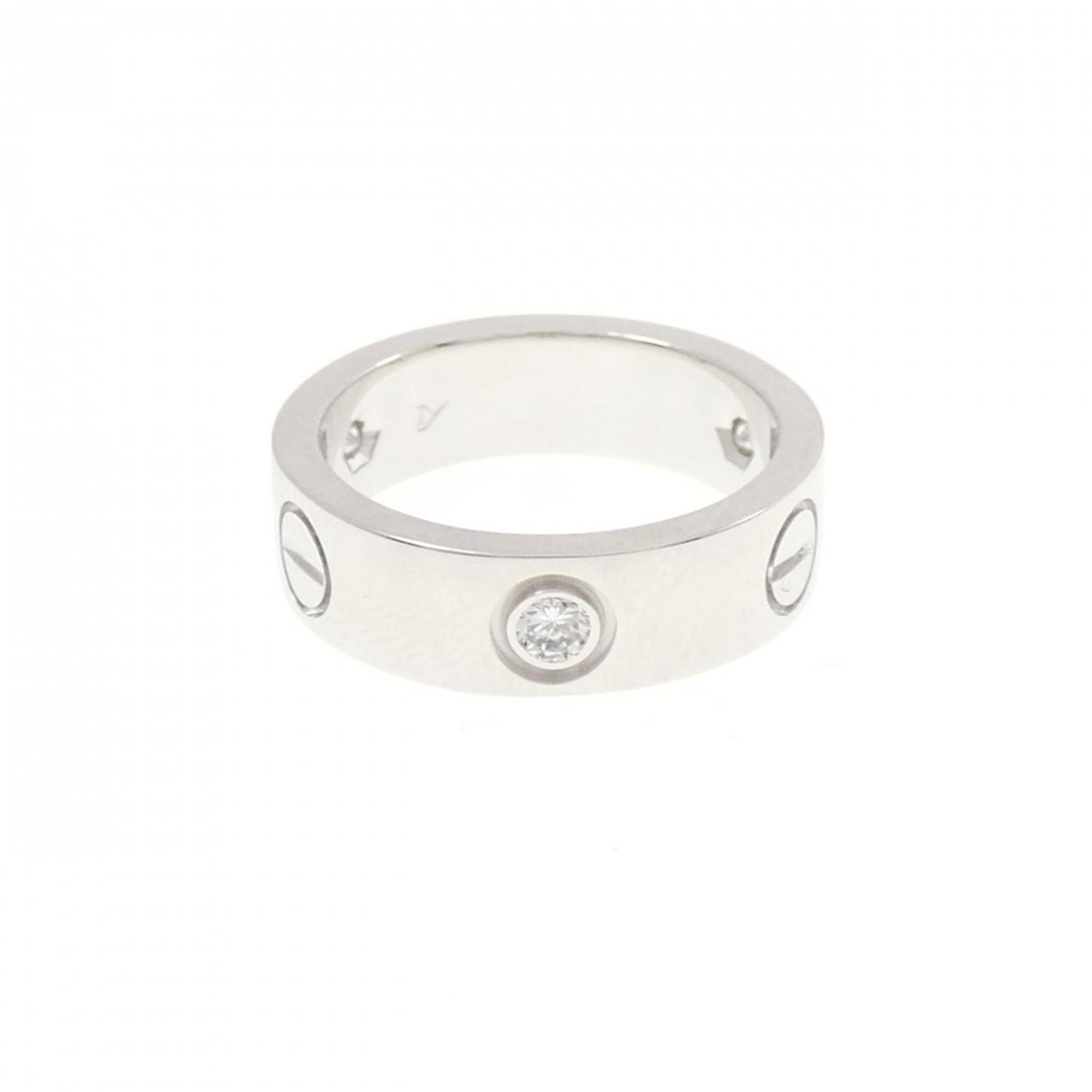 Cartier Love White Gold (18K) Band Ring (Pre-Owned)