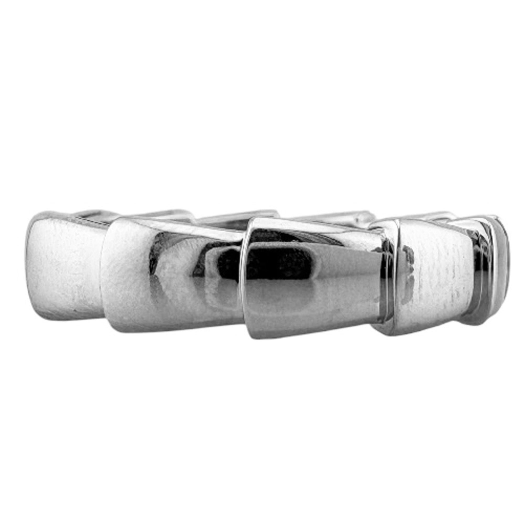 Bvlgari White Gold White Gold (18K) Band Ring (Pre-Owned)