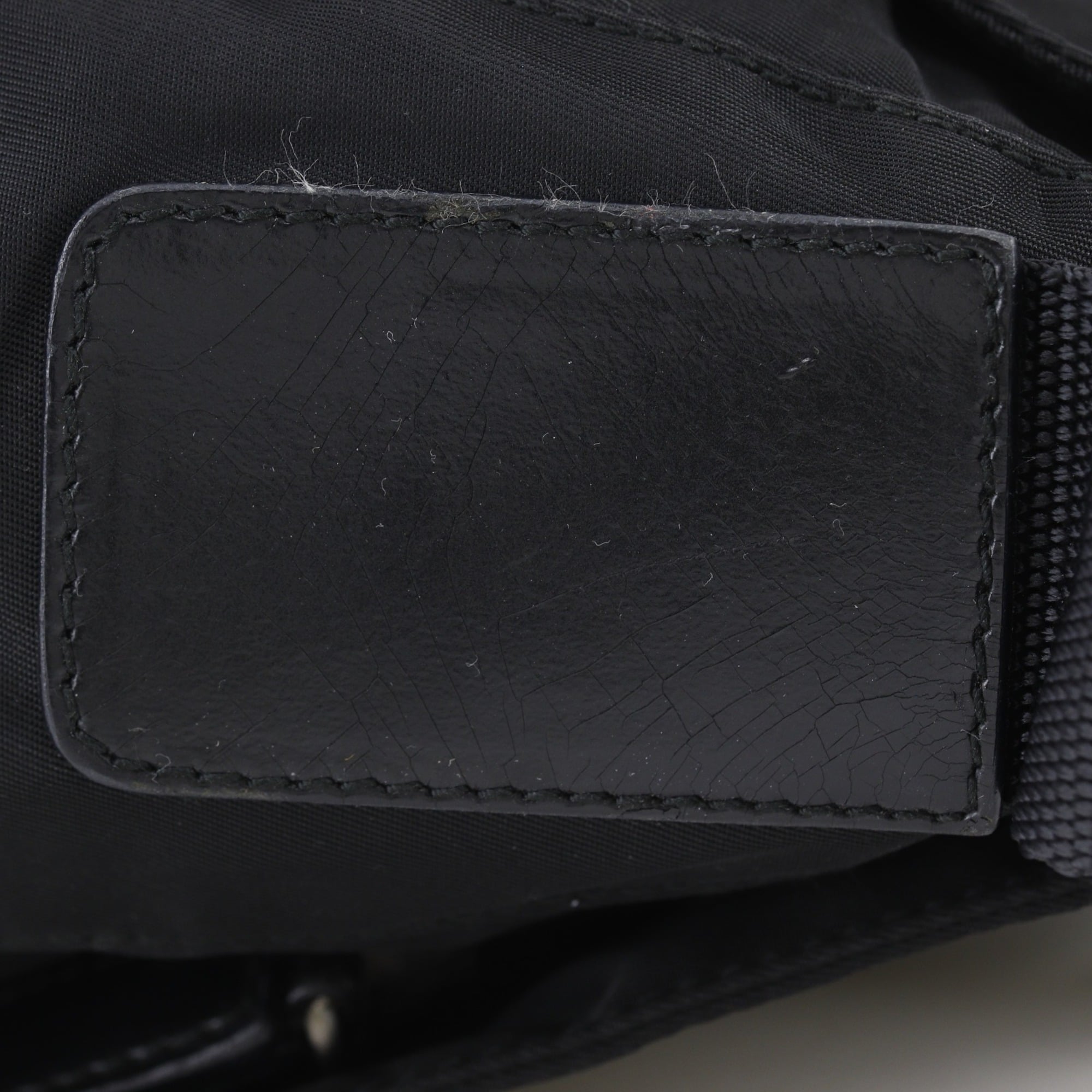 Prada Black Nylon Shoulder Bag (Pre-Owned)