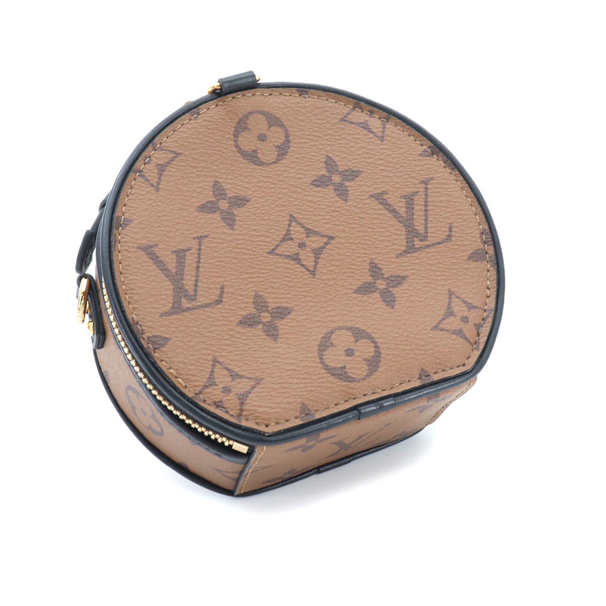 Louis Vuitton Monogram Reverse Monogram Reverse Handbag Pouch Shoulder Bag (Pre-Owned)