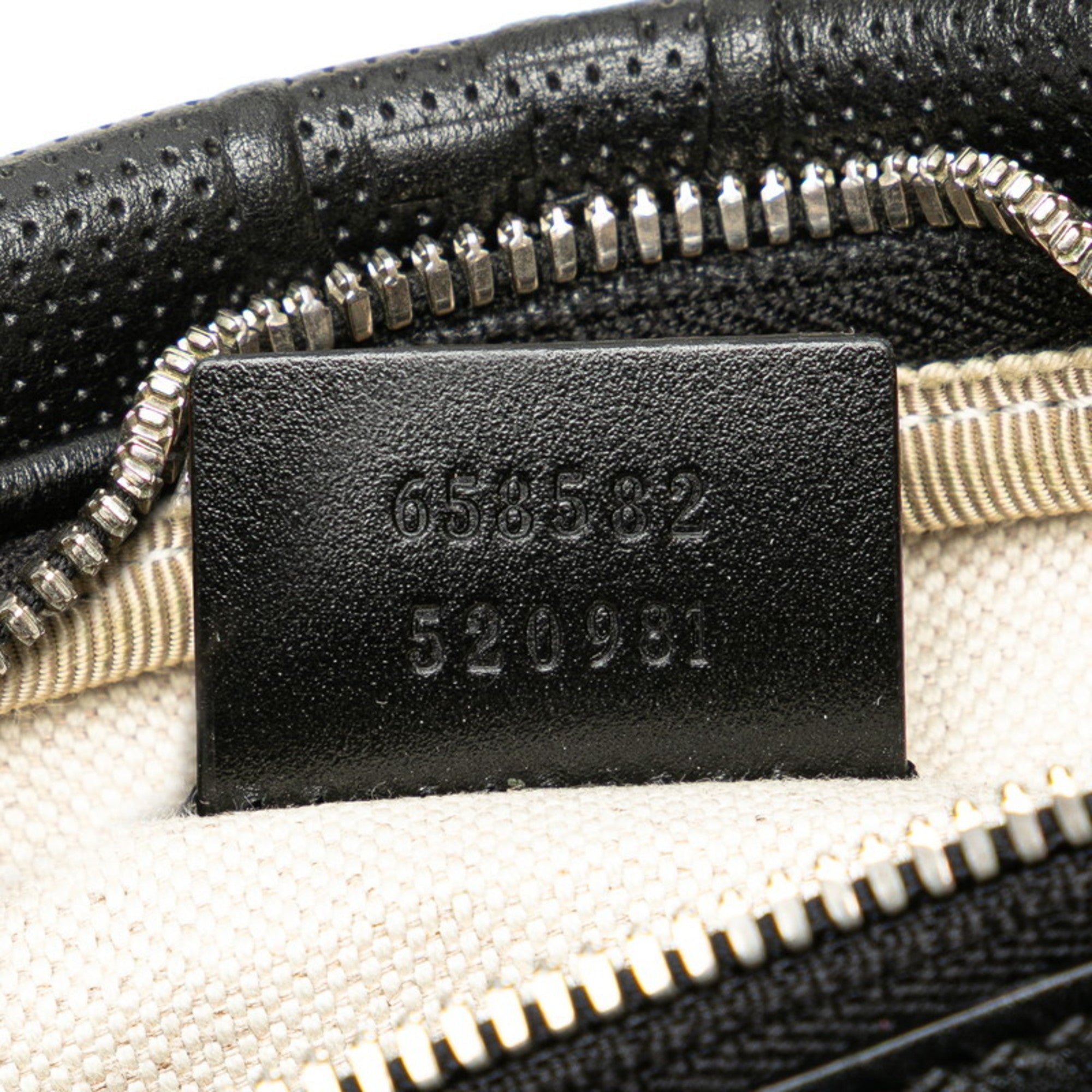 Gucci Black Leather Fanny Pack Sling Bag (Pre-Owned)