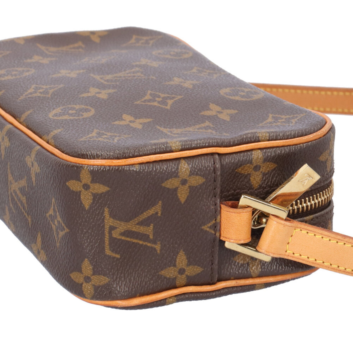 Louis Vuitton Monogram Brown Galle Monogram Monogram Pochette Shoulder Bag (Pre-Owned)