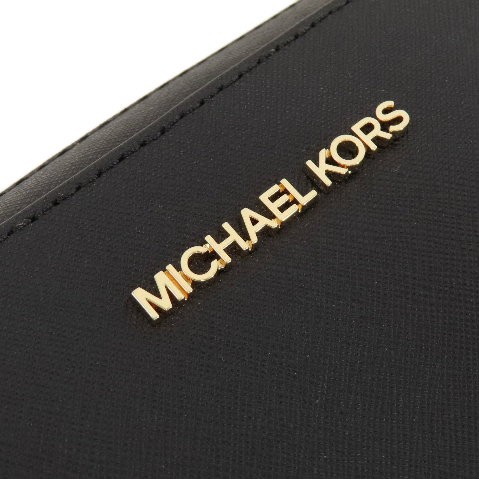 Michael Kors Black Leather Shoulder Bag (Pre-Owned)