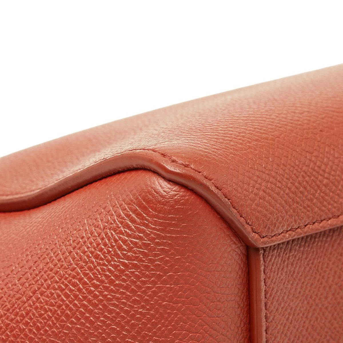 Celine Brown Leather Handbag Shoulder Bag (Pre-Owned)