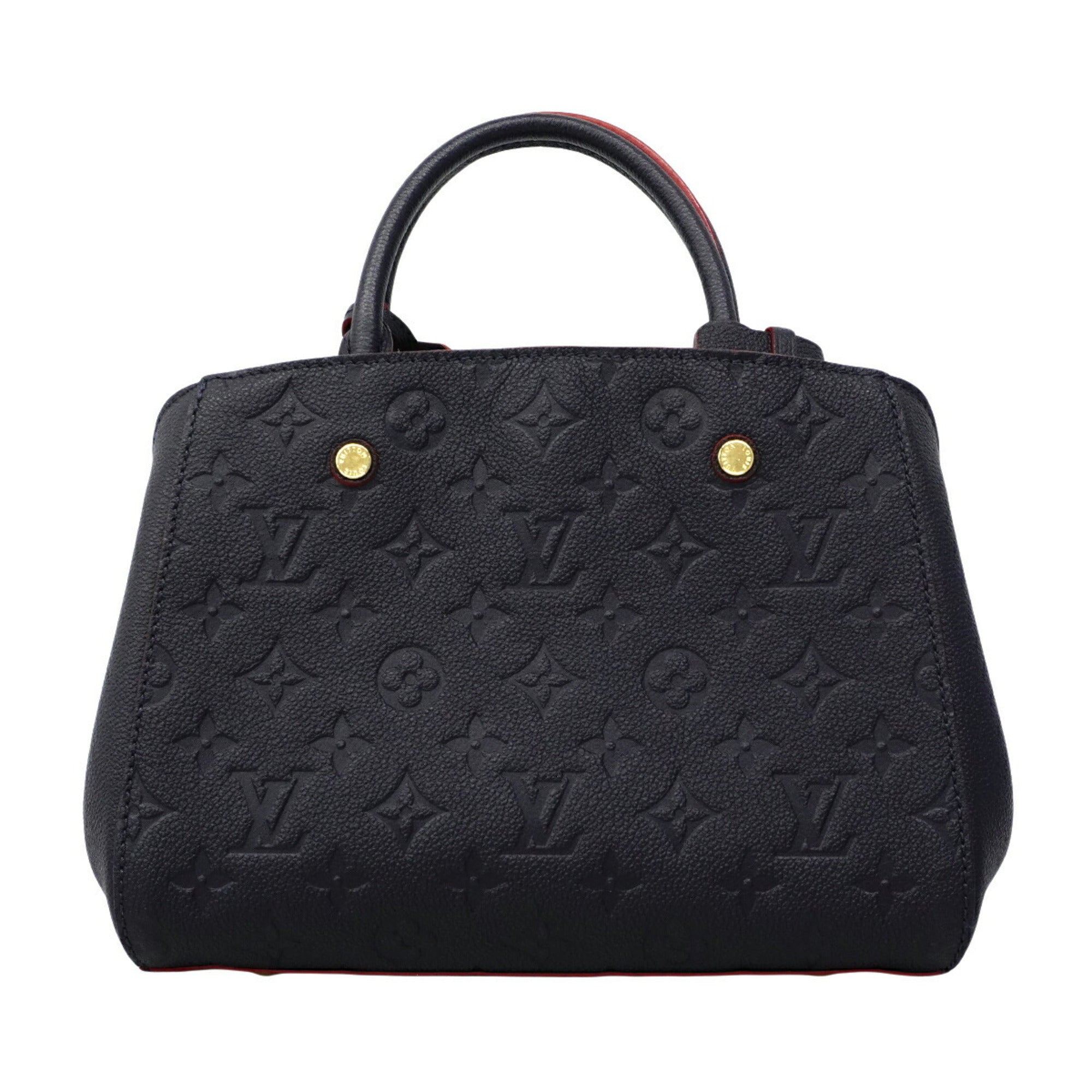 Louis Vuitton Marine Rouge Handbag (Pre-Owned)